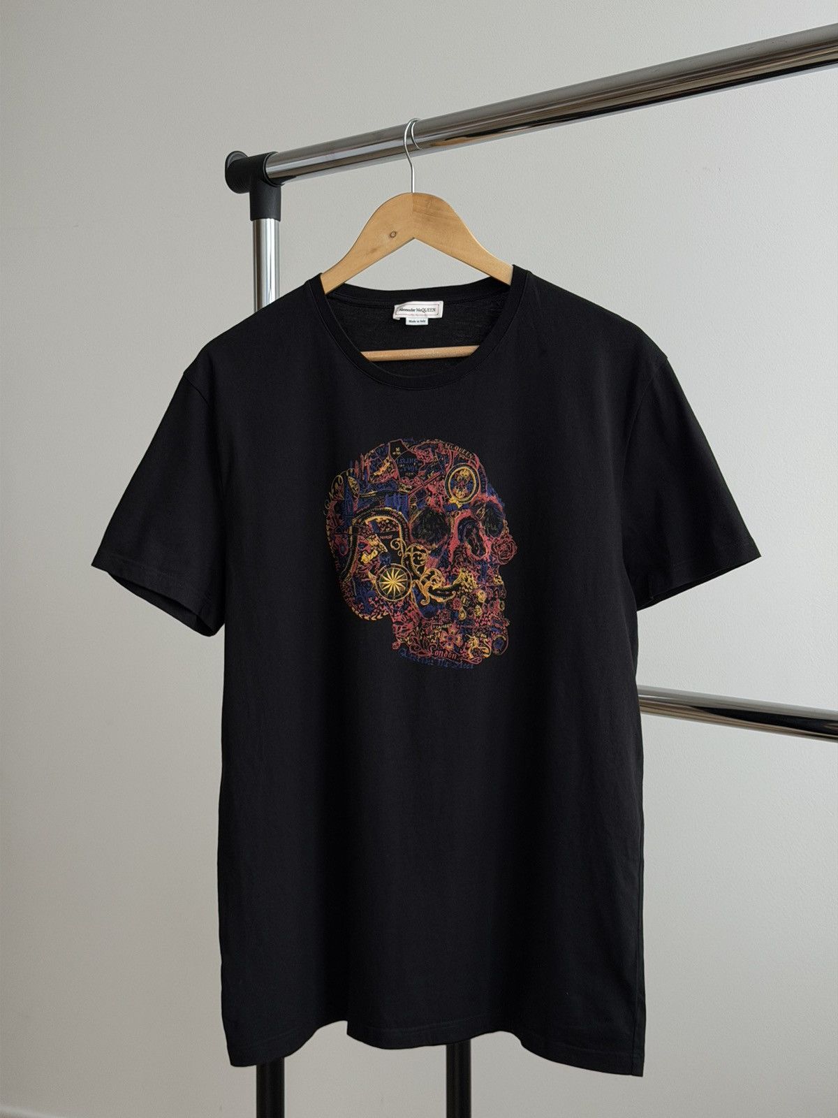 Alexander McQueen Alexander McQueen Skull Print T-Shirt Size US XL / EU 56 / 4 - 1 Thumbnail
