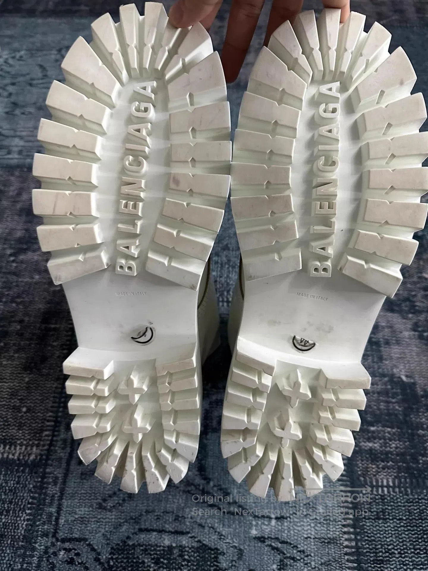 Balenciaga White Platform Lace. Size US 11 / EU 44 - 6 Thumbnail