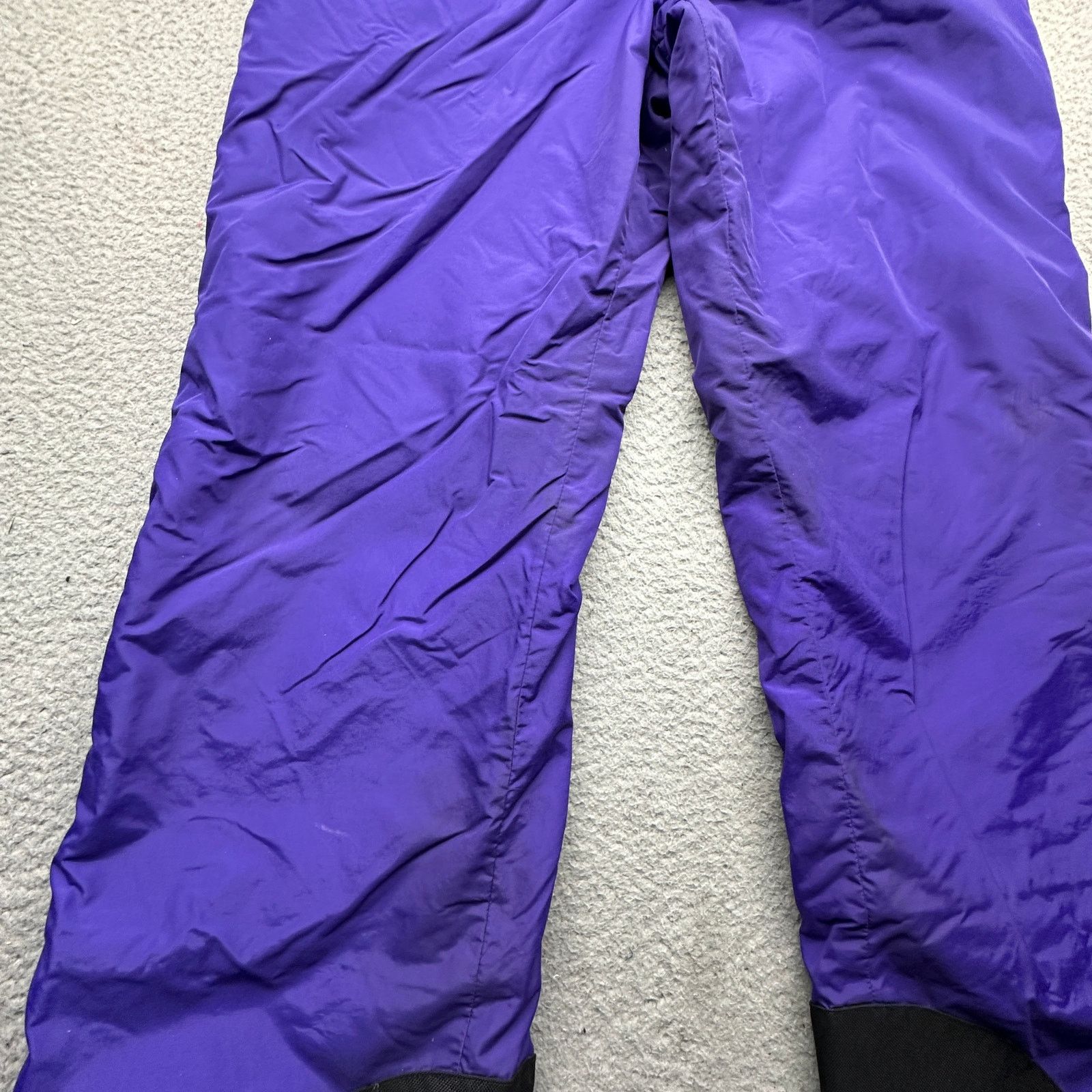 Columbia VTG 90s Columbia Snow Bib Overalls Pants Womens XL 32x30 Size 33" - 12 Thumbnail