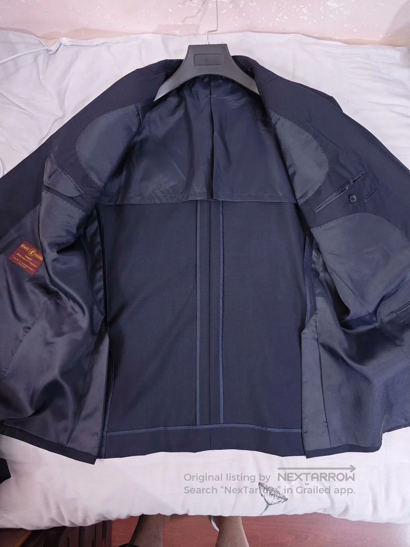 Japanese Brand Custom Bower Roebuck Wool Blazer. Size US L / EU 52-54 / 3 - 6 Thumbnail