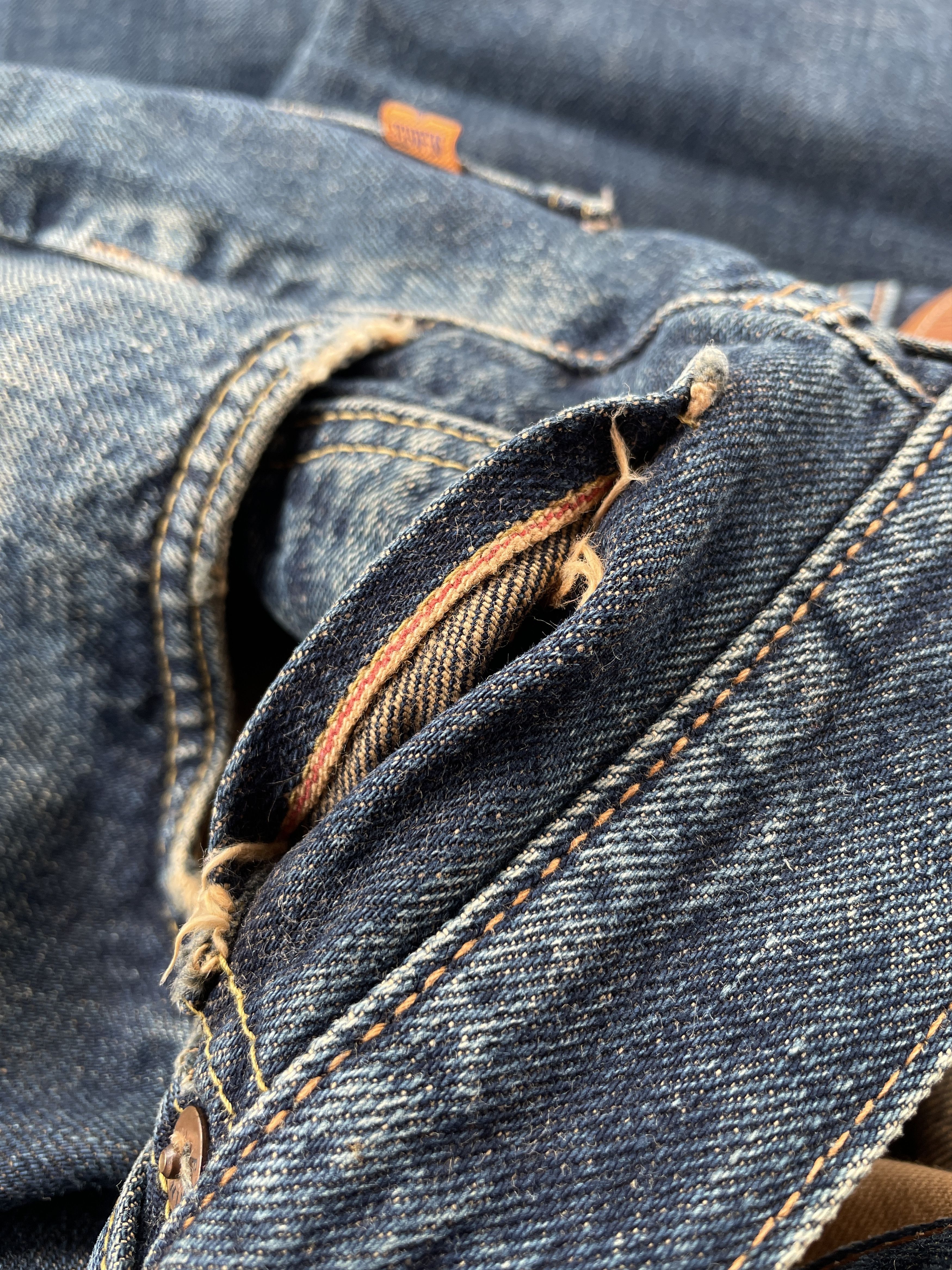 Edwin EDWIN 505x SELVEDGE JEANS (LG12) Size US 30 / EU 46 - 8 Thumbnail