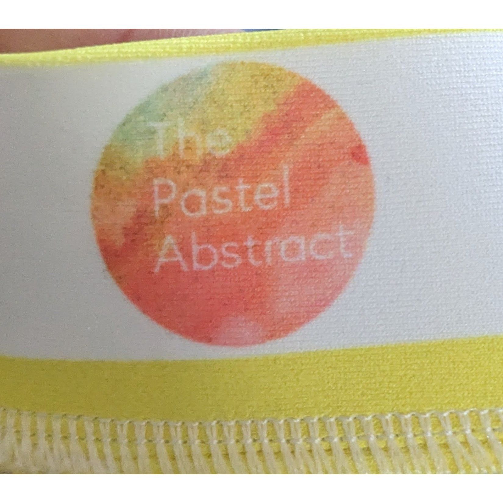 Other The Pastel Abstract Yellow And Pink Skater Skirt Size Medium Size 26" / US 2 / IT 38 - 4 Thumbnail