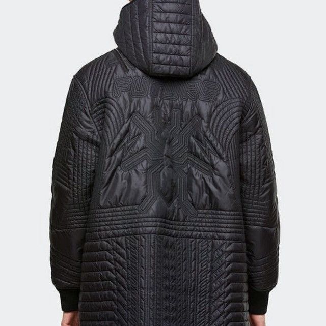 Diesel Black Gold DIESEL BLACK GOLD Embroidered W-PAR-Quilted Black Jacket Size US S / EU 44-46 / 1 - 15 Thumbnail