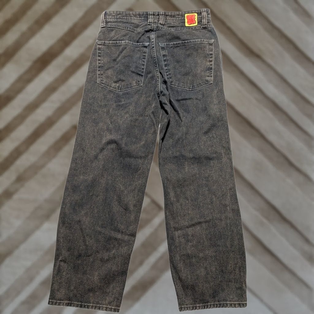 Empyre Empyre Relaxed Fit Jeans Denim Black Vintage Wash Mens 28 Streetwear Skate Pants Size US 28 / EU 44 - 1 Thumbnail