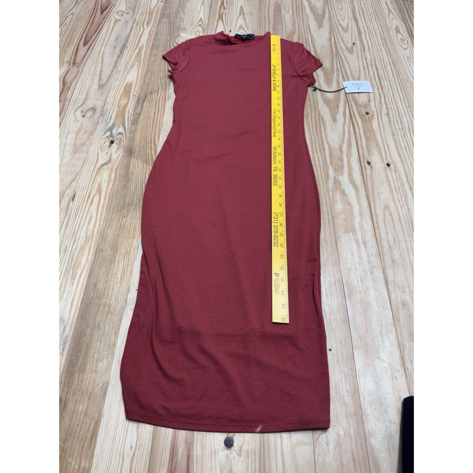 VIBE Vibe Sportswear Bodycon Dress Size Medium Stretch High Neck Size M / US 6-8 / IT 42-44 - 7 Thumbnail