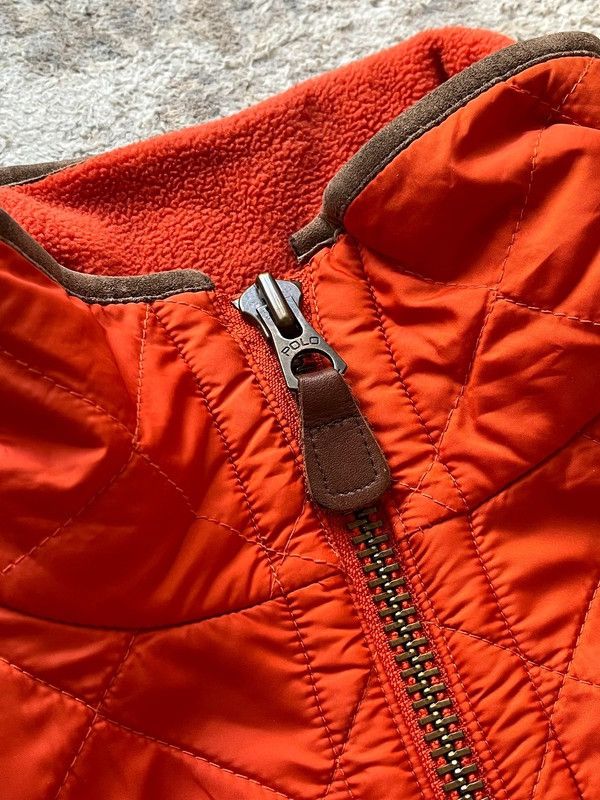 Polo Ralph Lauren Ralph Lauren Quilted Jacket Vintage 2000s Rare Fleece Size US L / EU 52-54 / 3 - 5 Thumbnail