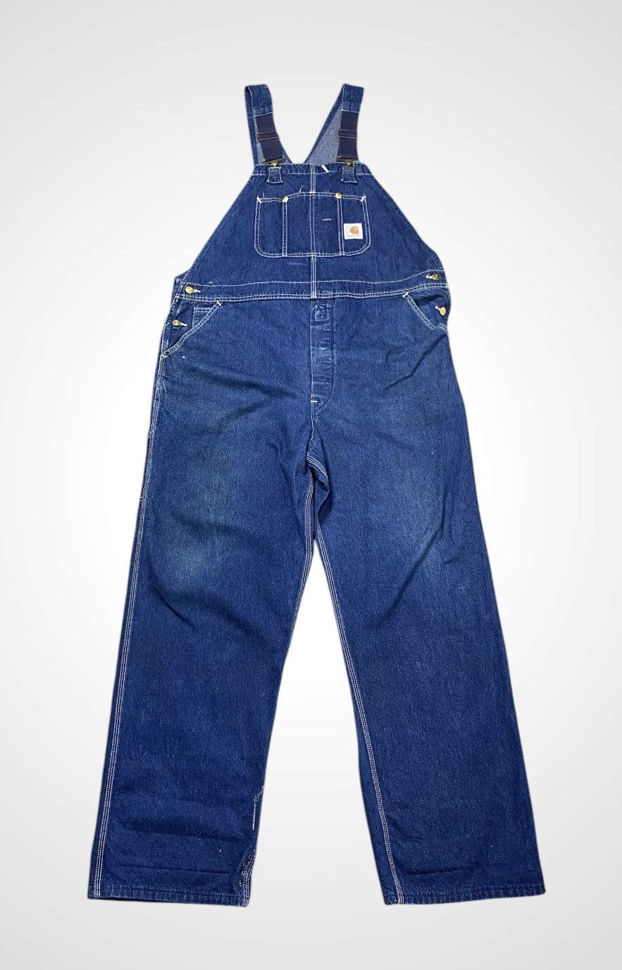 Carhartt Vintage Carhartt Denim Overalls Size US L / EU 52-54 / 3 - 1 Thumbnail