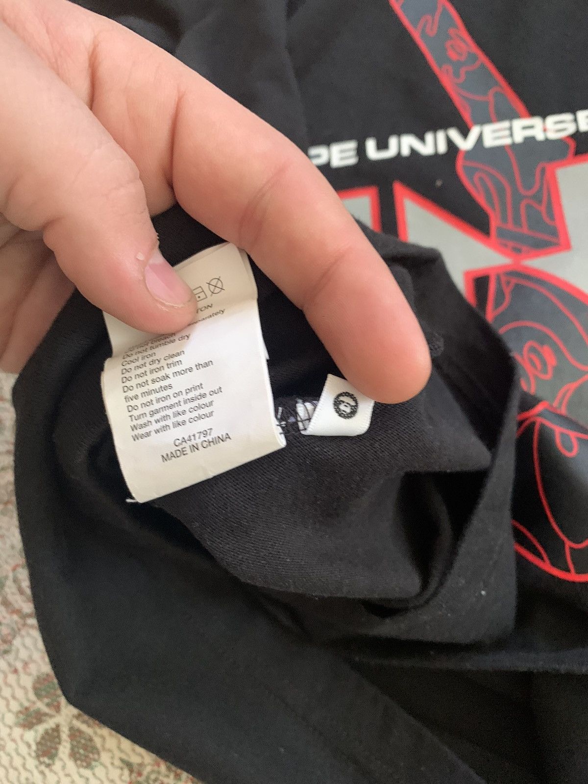 Aape Aape Universe Tee Size US M / EU 48-50 / 2 - 12 Thumbnail