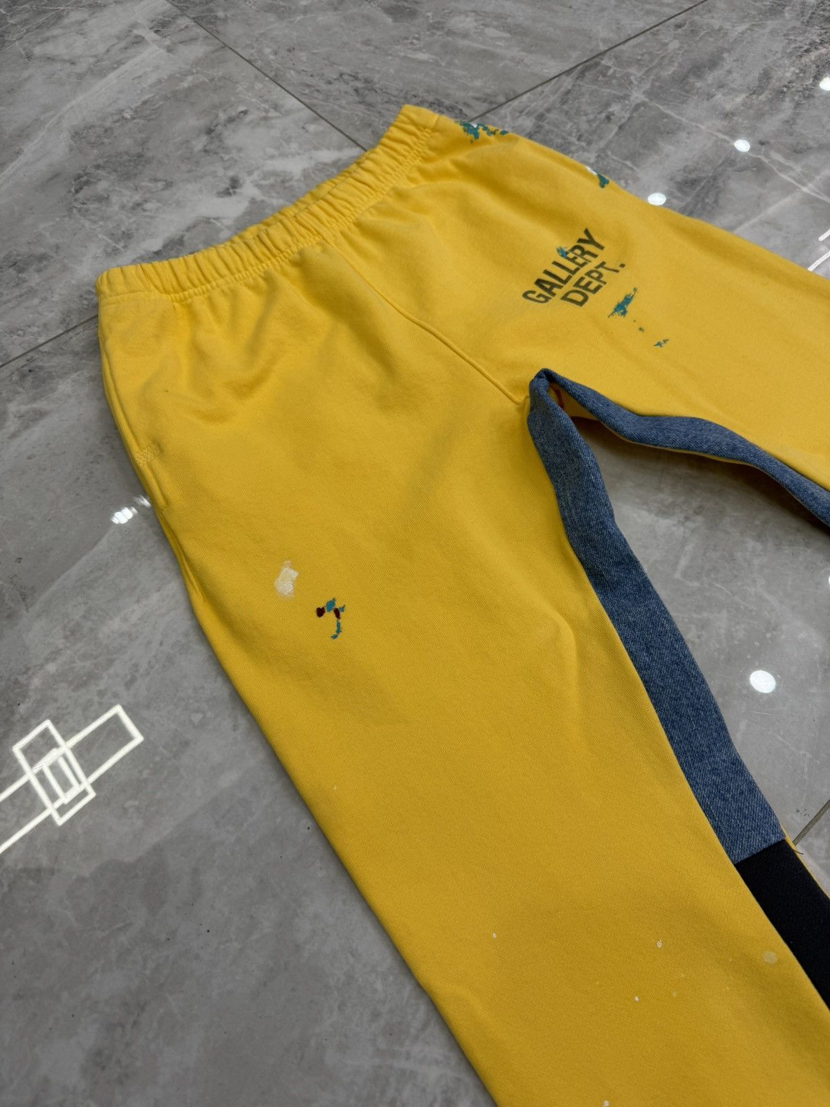 Gallery Dept. Gallery Dept. Yellow Sweatpants Size US 33 - 2 Thumbnail