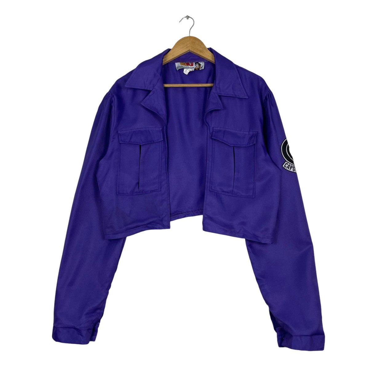 Anime × Japanese Brand 💥DRAGON BALL Z CAPSULE CROP JACKET Size US M / EU 48-50 / 2 - 1 Thumbnail