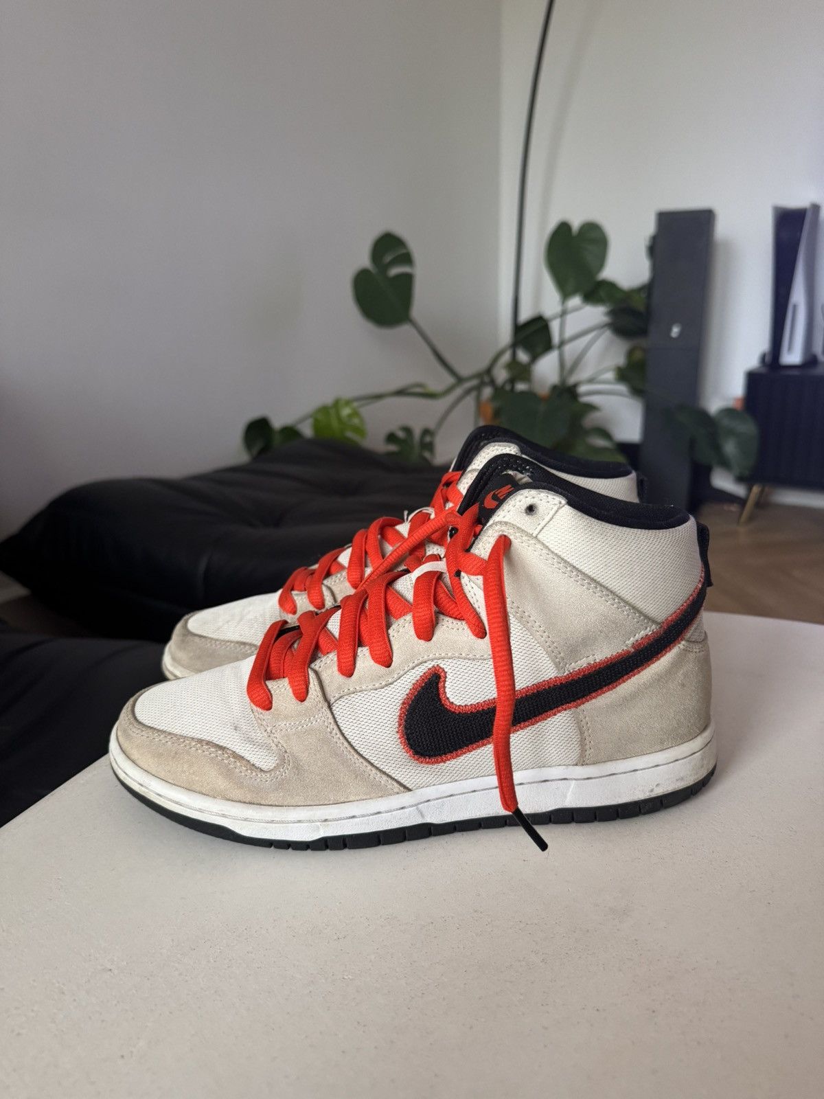 Nike Nike SB dunk high SF Giants Streetwear Skateboarding Skate Size US 8 / EU 41 - 1 Thumbnail