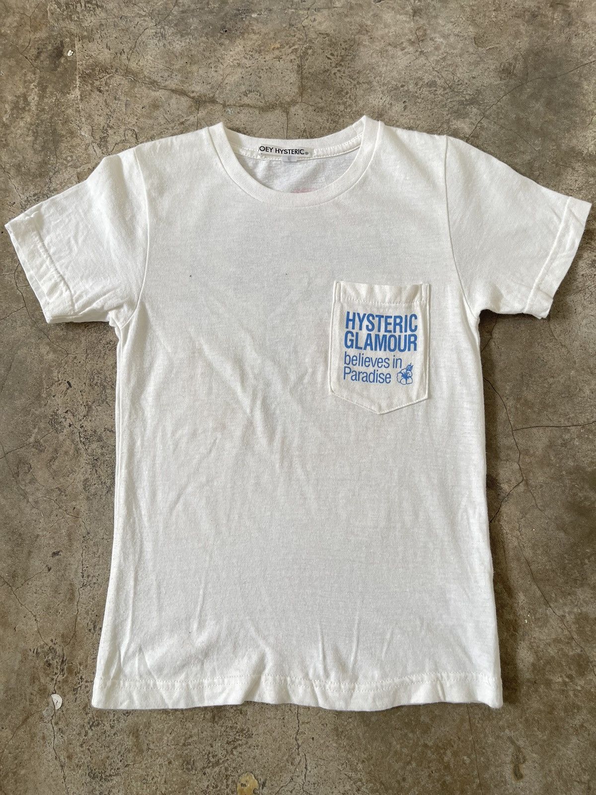 Hysteric Glamour Joey Hysteric Glamour Believes in Paradise Baby Tee Size XXS / US 00 / IT 34 - 2 Thumbnail