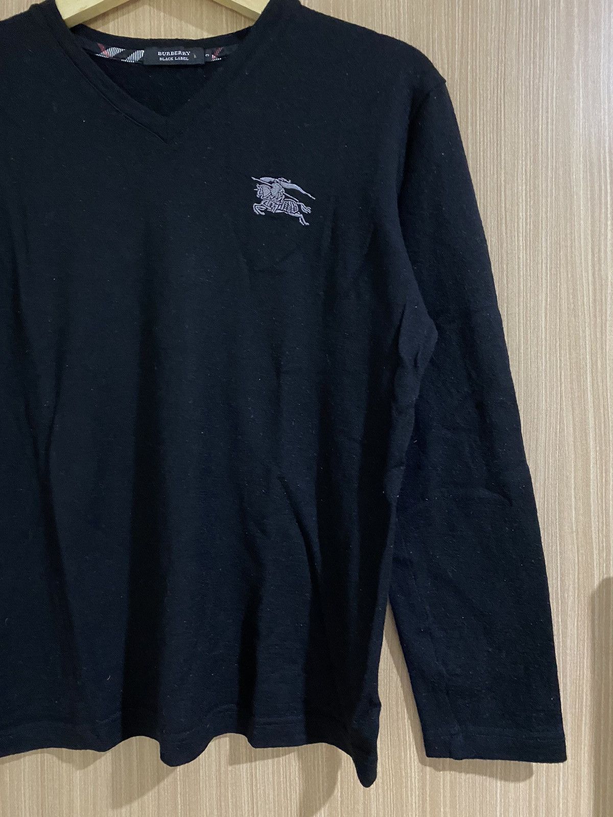 Burberry Burberry black label japan embroidery logo classic 100% wool Size US M / EU 48-50 / 2 - 3 Thumbnail
