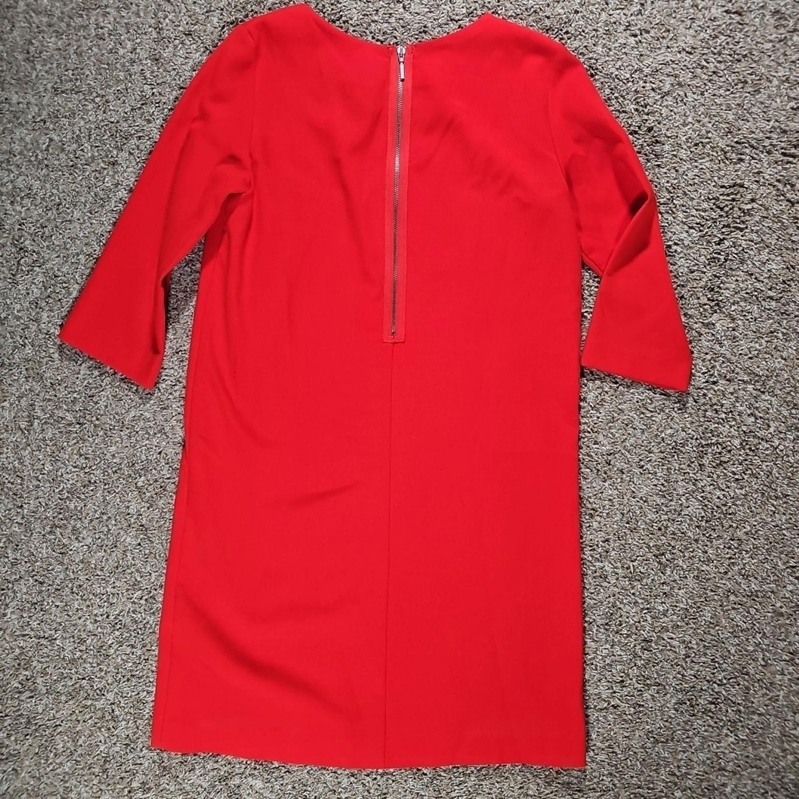 Gap GAP Designed & Crafted Sz 2 Red Dress Size XS / US 0-2 / IT 36-38 - 5 Thumbnail
