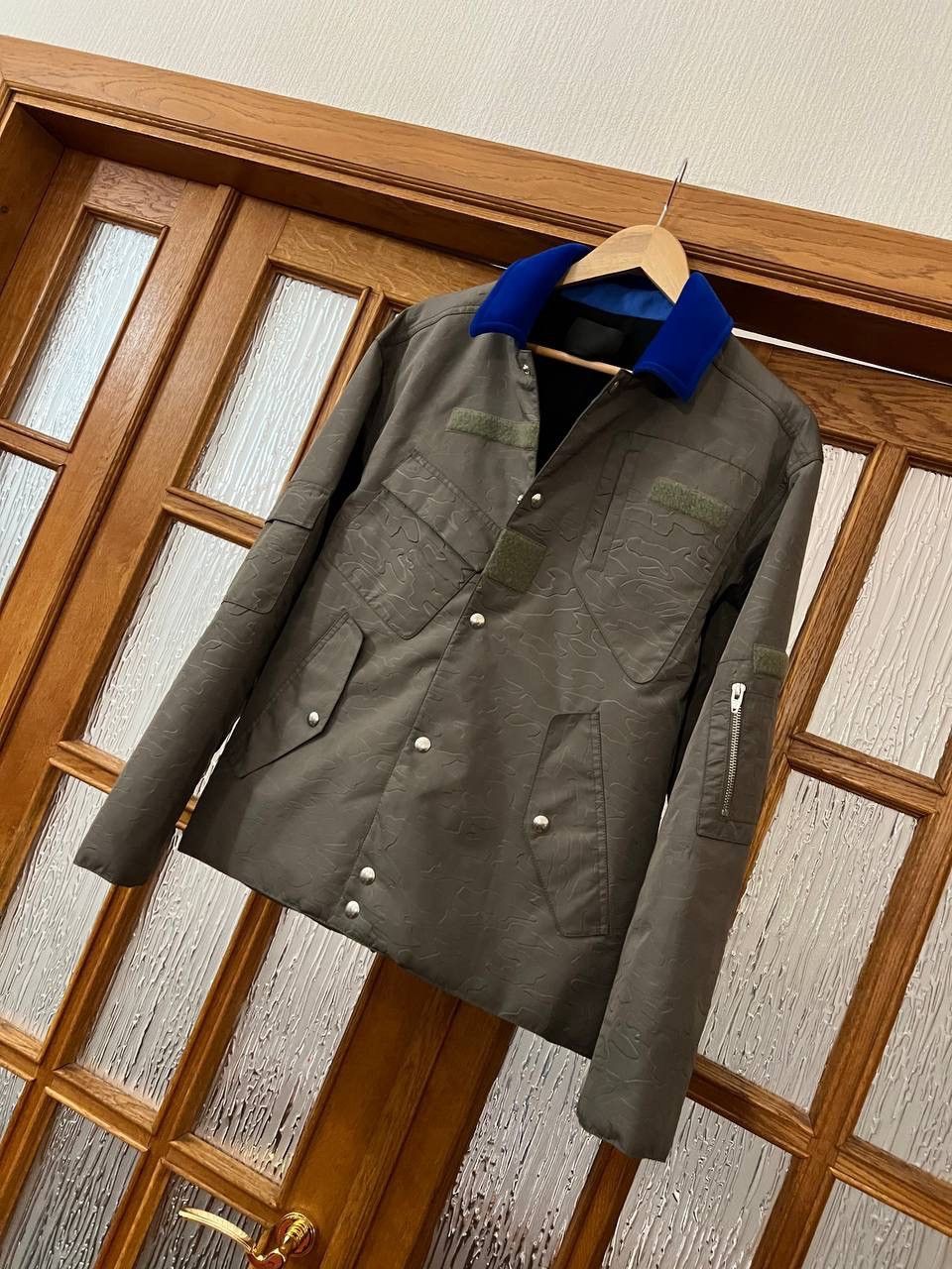 Alexander Wang Camo jacket with velour collar Size US S / EU 44-46 / 1 - 8 Thumbnail