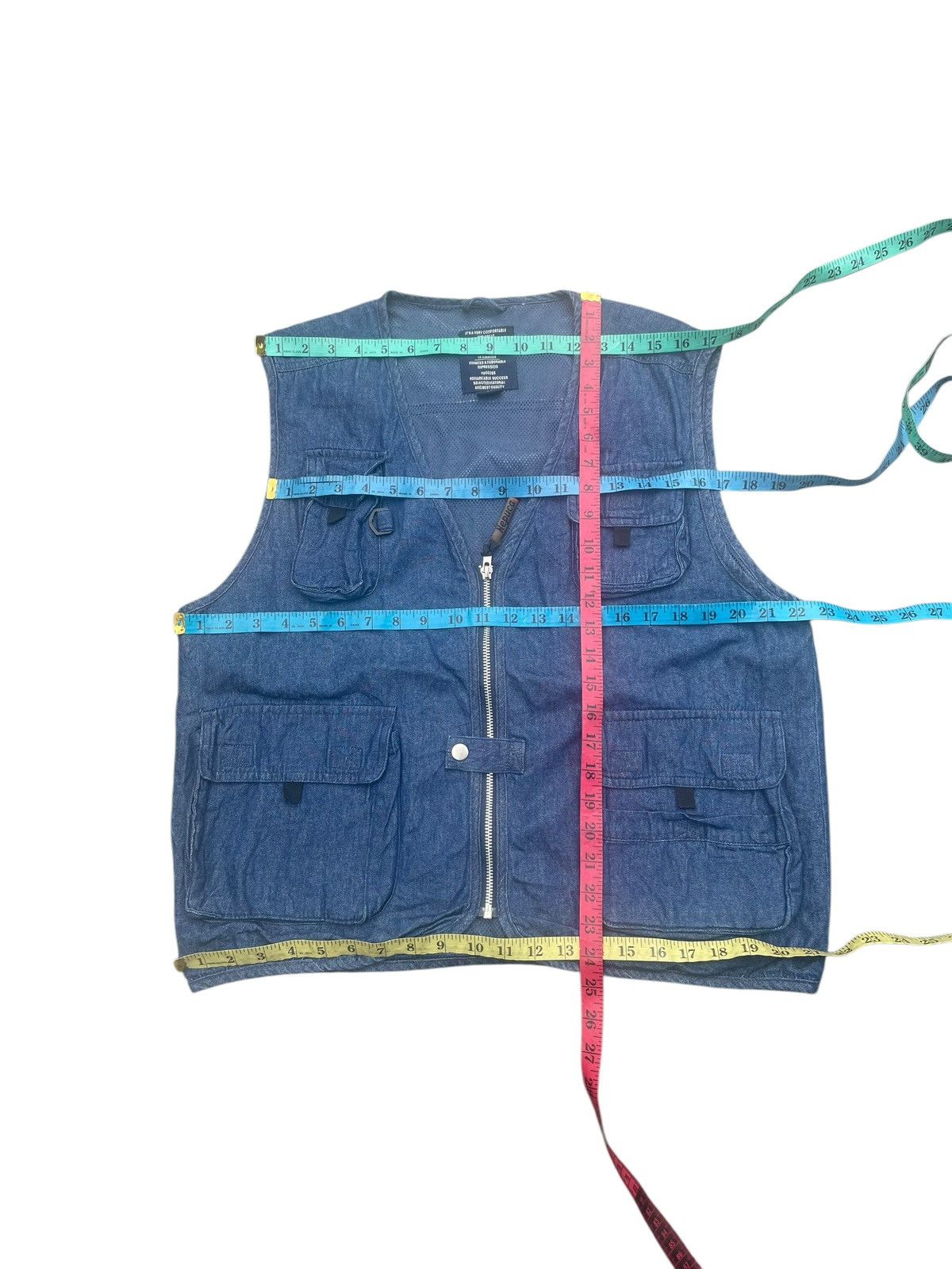 Japanese Brand Nepuca Denim Vest Size US L / EU 52-54 / 3 - 7 Thumbnail