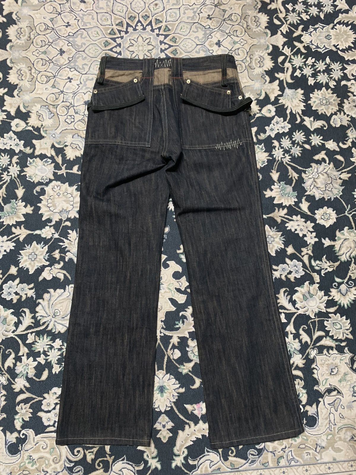 Japanese Brand JAPANESE BRAND KAMISHIMA CHINAMI YELLOW FLAREJEANS Size US 30 / EU 46 - 9 Thumbnail