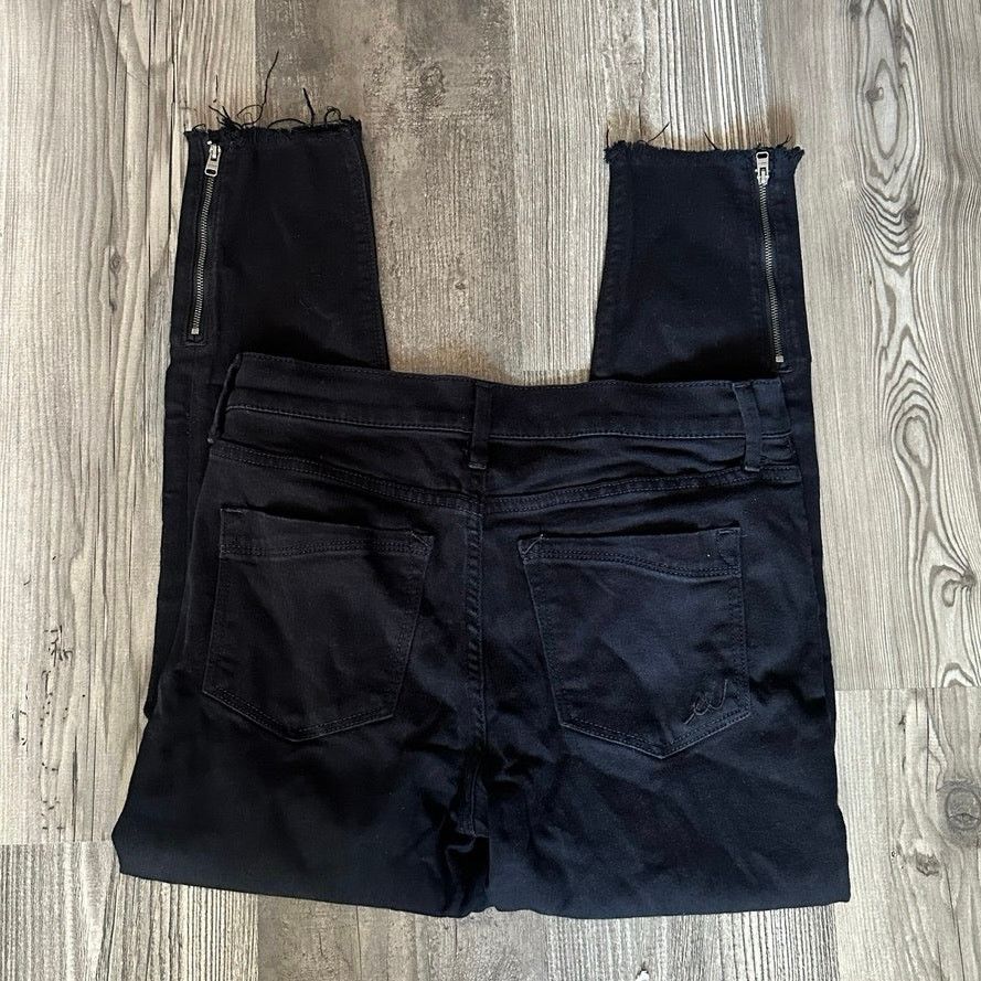 Express express jeans cropped leggings mid rise pants Size 28" / US 6 / IT 42 - 4 Thumbnail