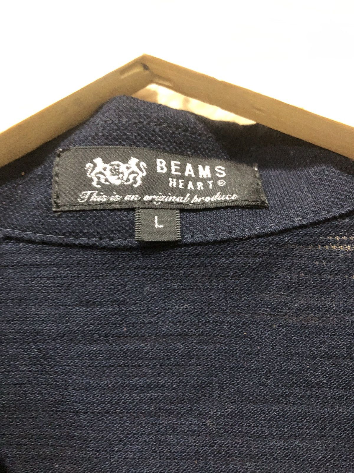 Beams Plus Beams Hearts Open Colar Poloshirt Size US M / EU 48-50 / 2 - 3 Thumbnail