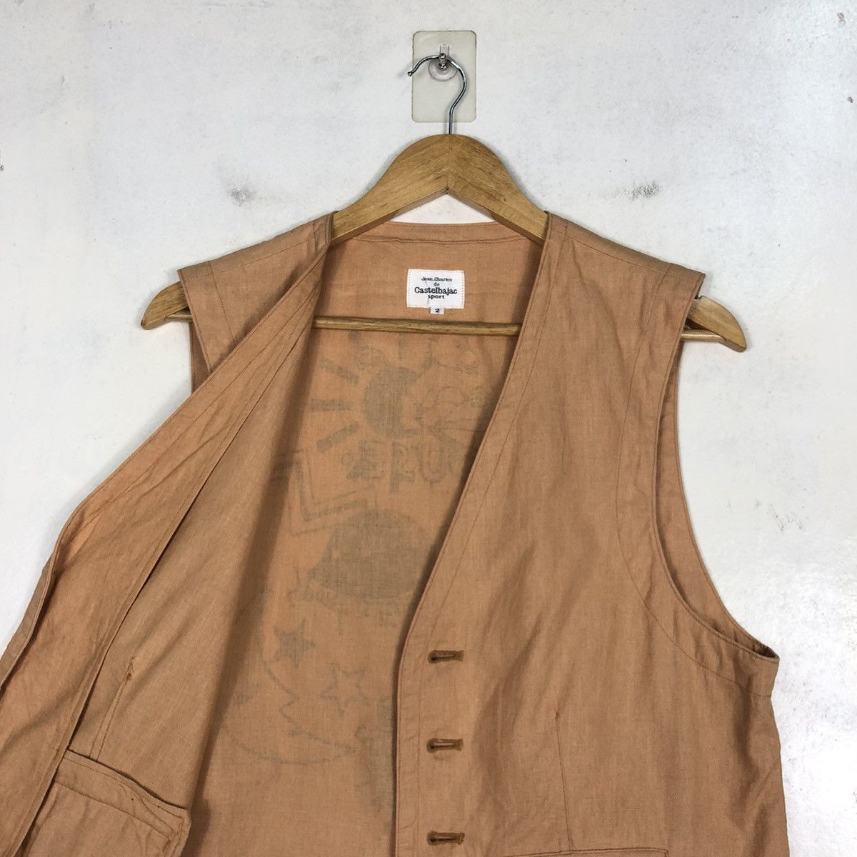 Jean Charles De Castelbajac RARE!! JEAN CHARLES VEST Size US M / EU 48-50 / 2 - 10 Thumbnail