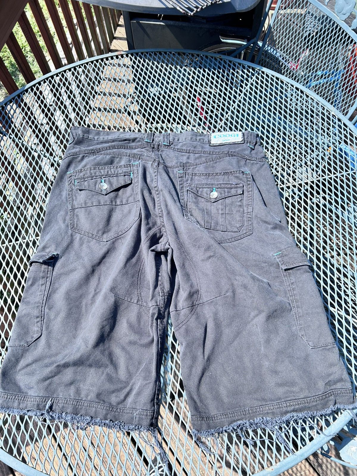 Coogi CRAZY Y2K STREETWEAR COOGI CARGO SHORTS Size US 42 / EU 58 - 2 Thumbnail