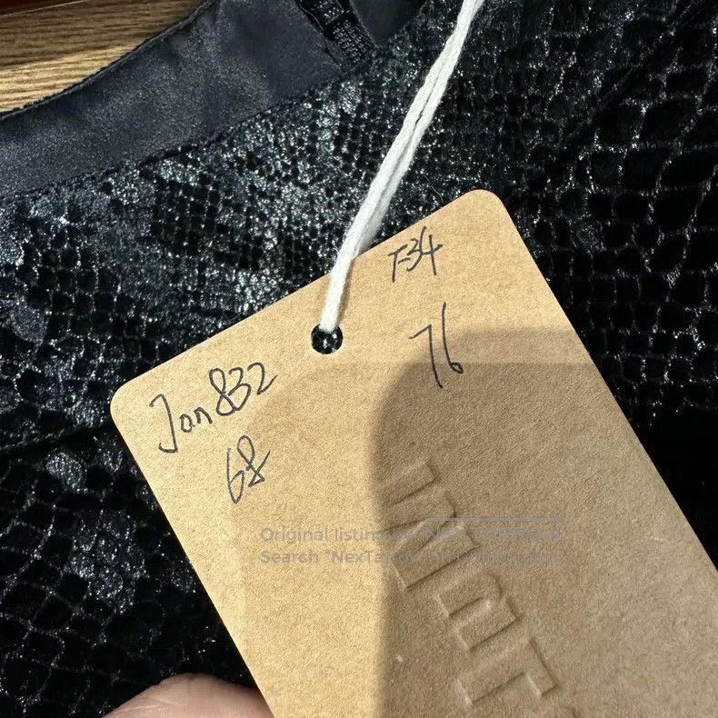 Saint Laurent Paris Saint Laurent Paris size F34 Pure Silk Imitation Lace Size 26" / US 2 / IT 38 - 5 Thumbnail