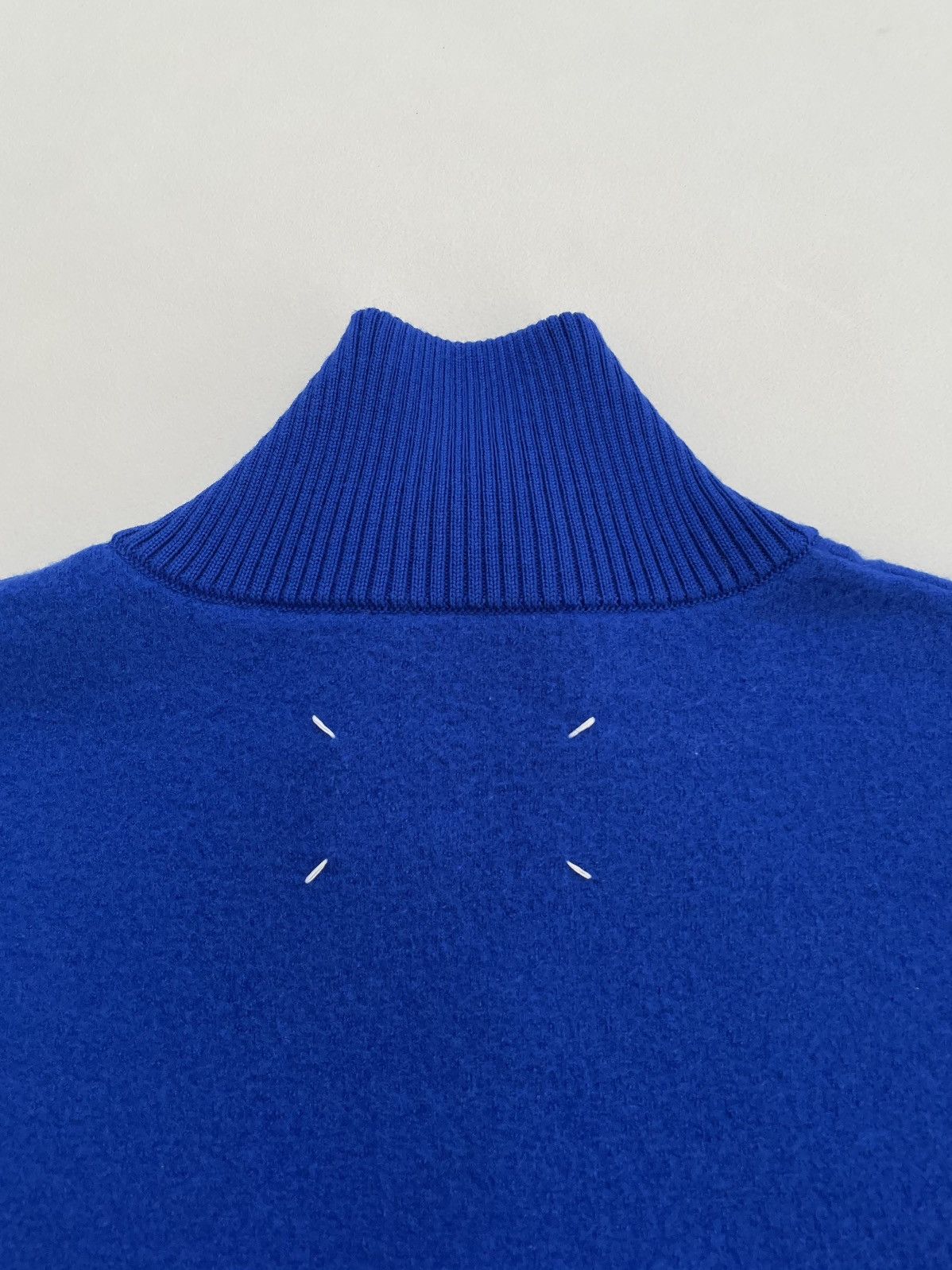 Maison Margiela A/W 21 Brushed Wool ‘Quarter Zip’ Sweater Size US M / EU 48-50 / 2 - 13 Thumbnail