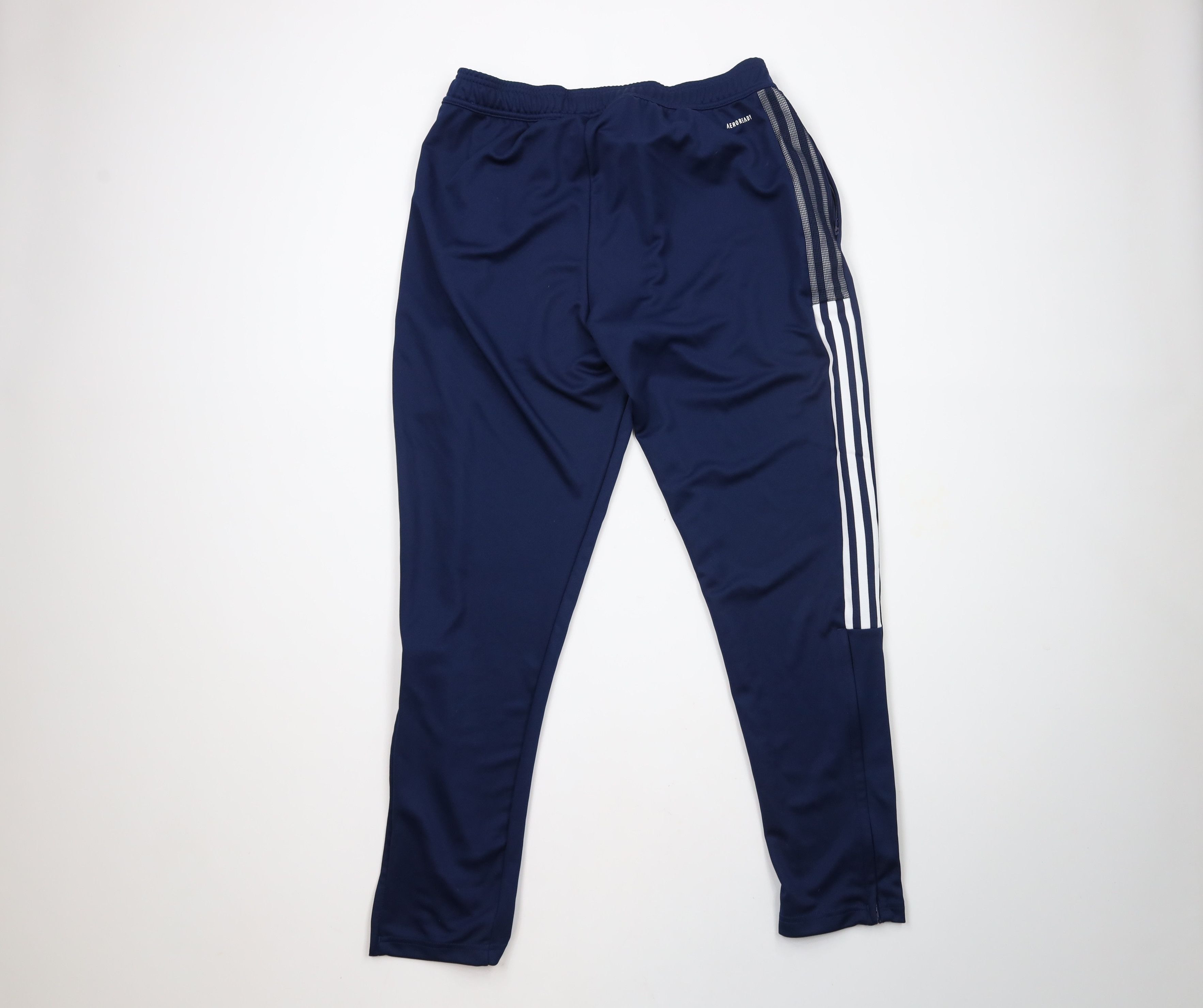 Adidas × Vintage Vintage Y2K Adidas Striped Tapered Leg Soccer Warm Up Pants Size US 36 / EU 52 - 8 Thumbnail