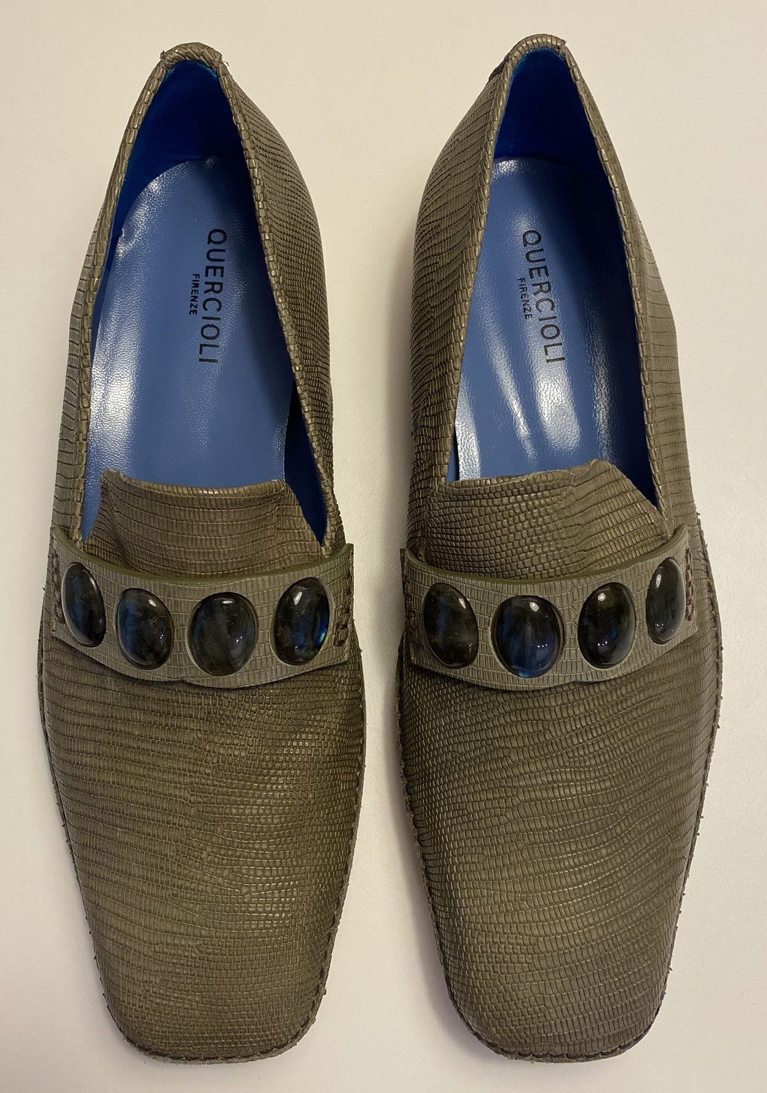 Quercioli Green Lizard loafer Quercioli Size US 9 / EU 42 - 7 Thumbnail