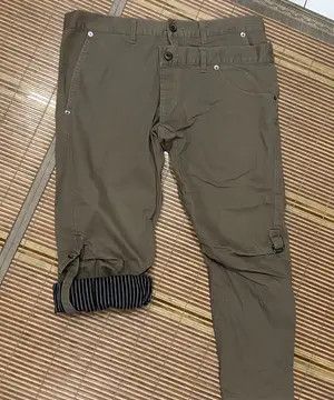 Japanese Brand SEMANTIC DOUBLE WAIST WITH FLIP TOPSIDE Size US 33 - 7 Thumbnail