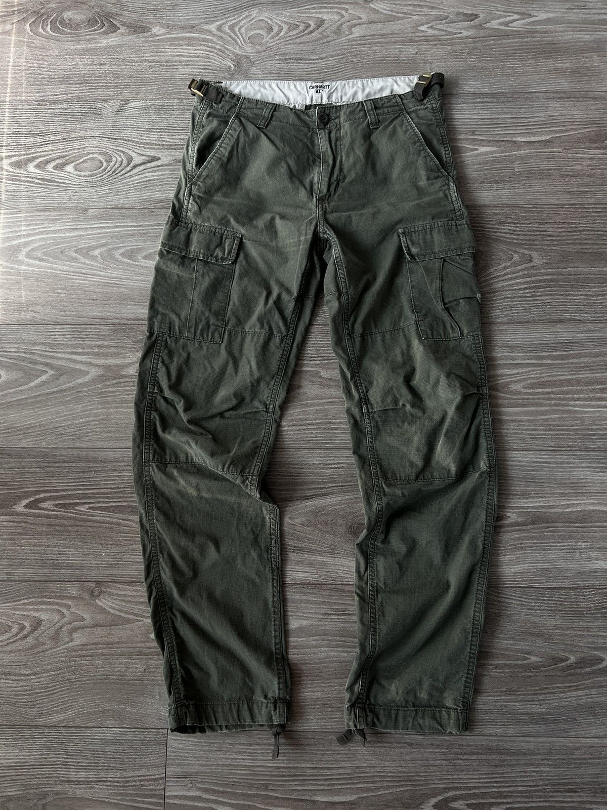 Carhartt × Carhartt Wip ‼️Carhartt Wip Regular Cargo Y2k Box Logo Rap Pants‼️ Size US 36 / EU 52 - 5 Thumbnail