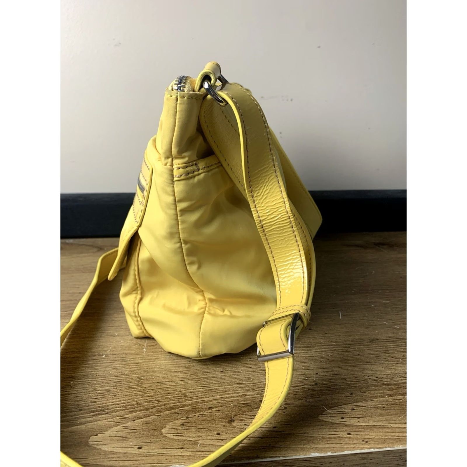 Brighton VINTAGE Brighton Charlie Crossbody Handbag Charm Yellow Size ONE SIZE - 6 Thumbnail