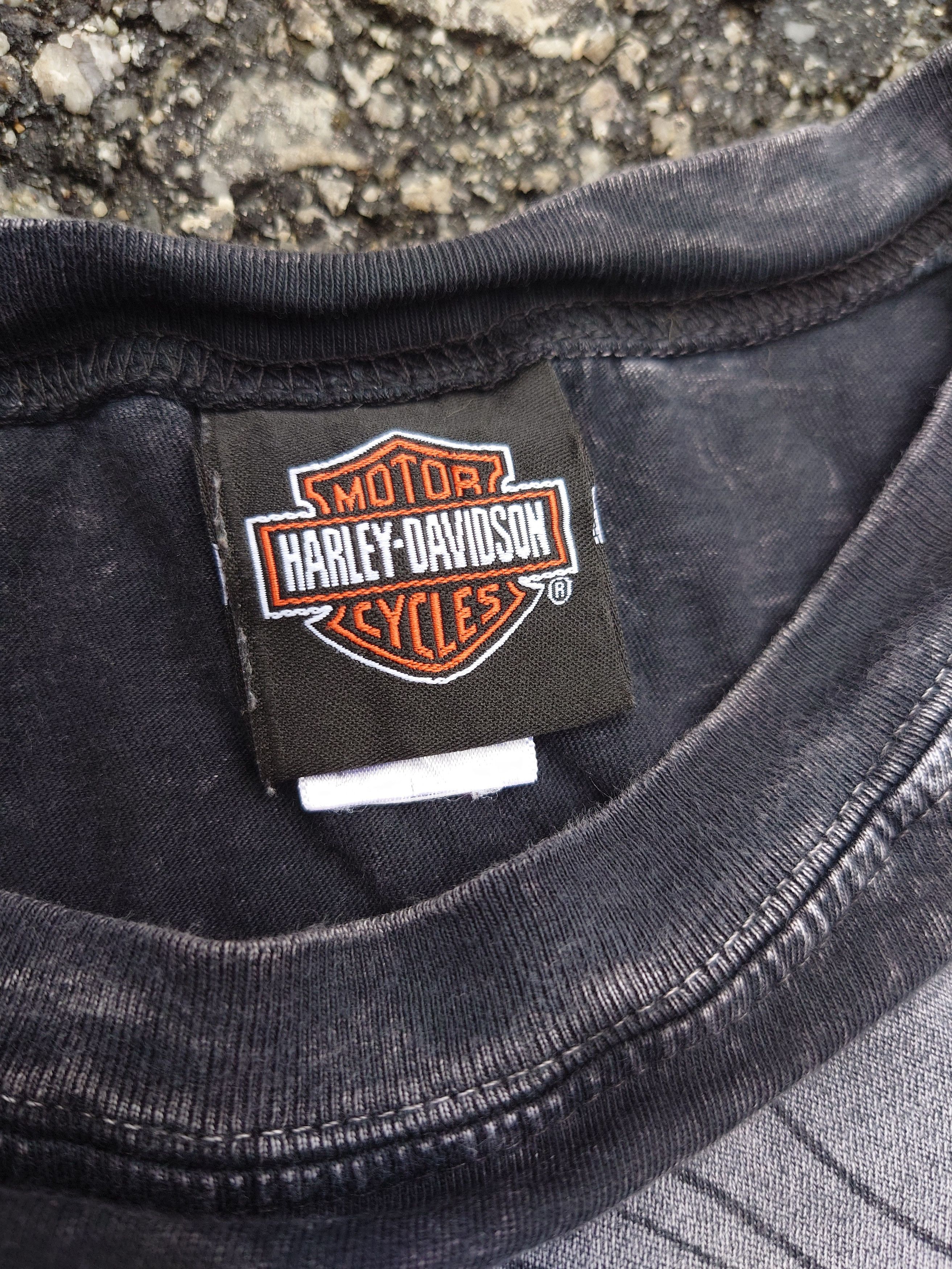 Harley Davidson Vintage Like Tie Dye Harley Davidson Long Sleeve Made in USA Size US XL / EU 56 / 4 - 2 Thumbnail