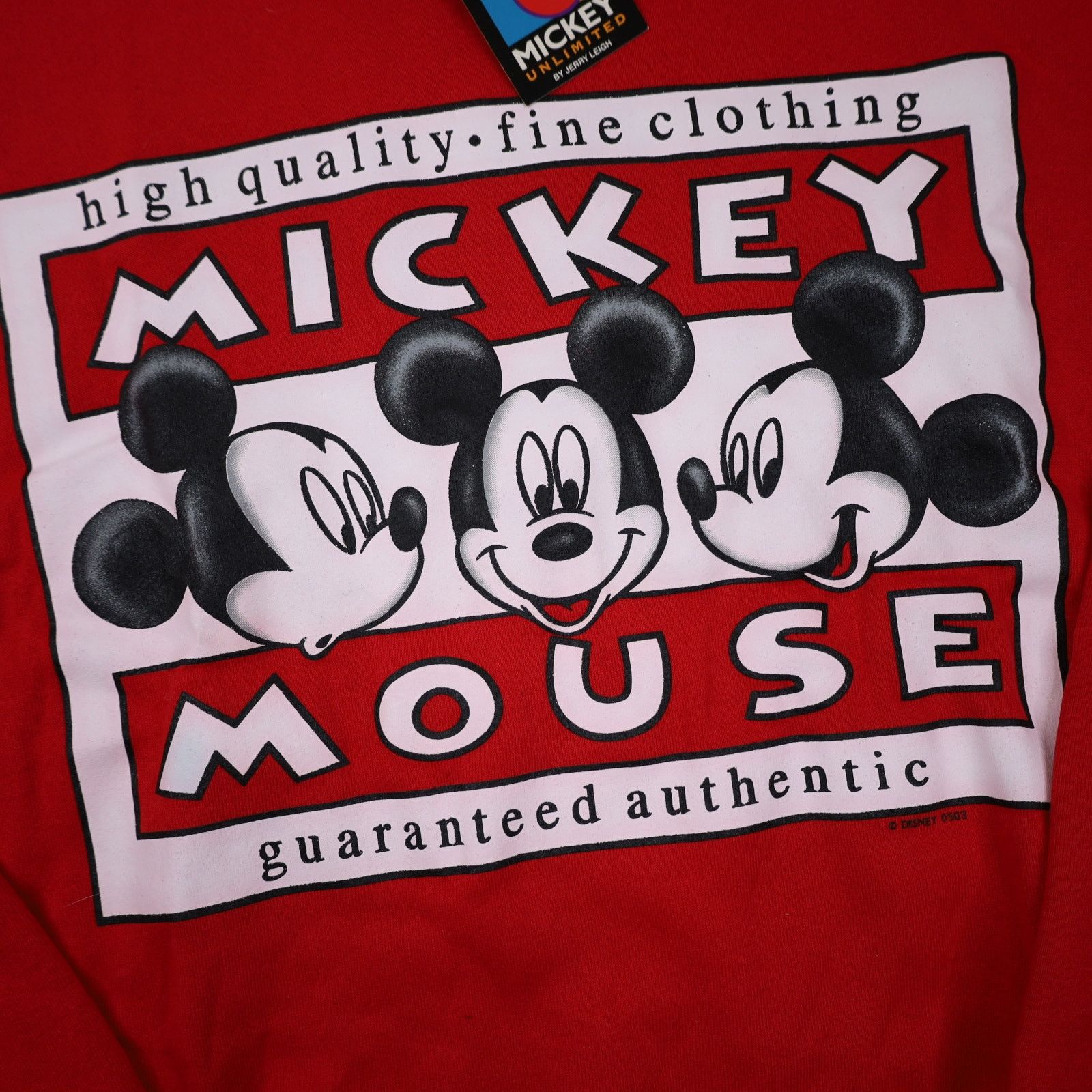 Disney × Vintage NWT Vintage Mickey Mouse Graphic Sweatshirt Size US XL / EU 56 / 4 - 4 Thumbnail