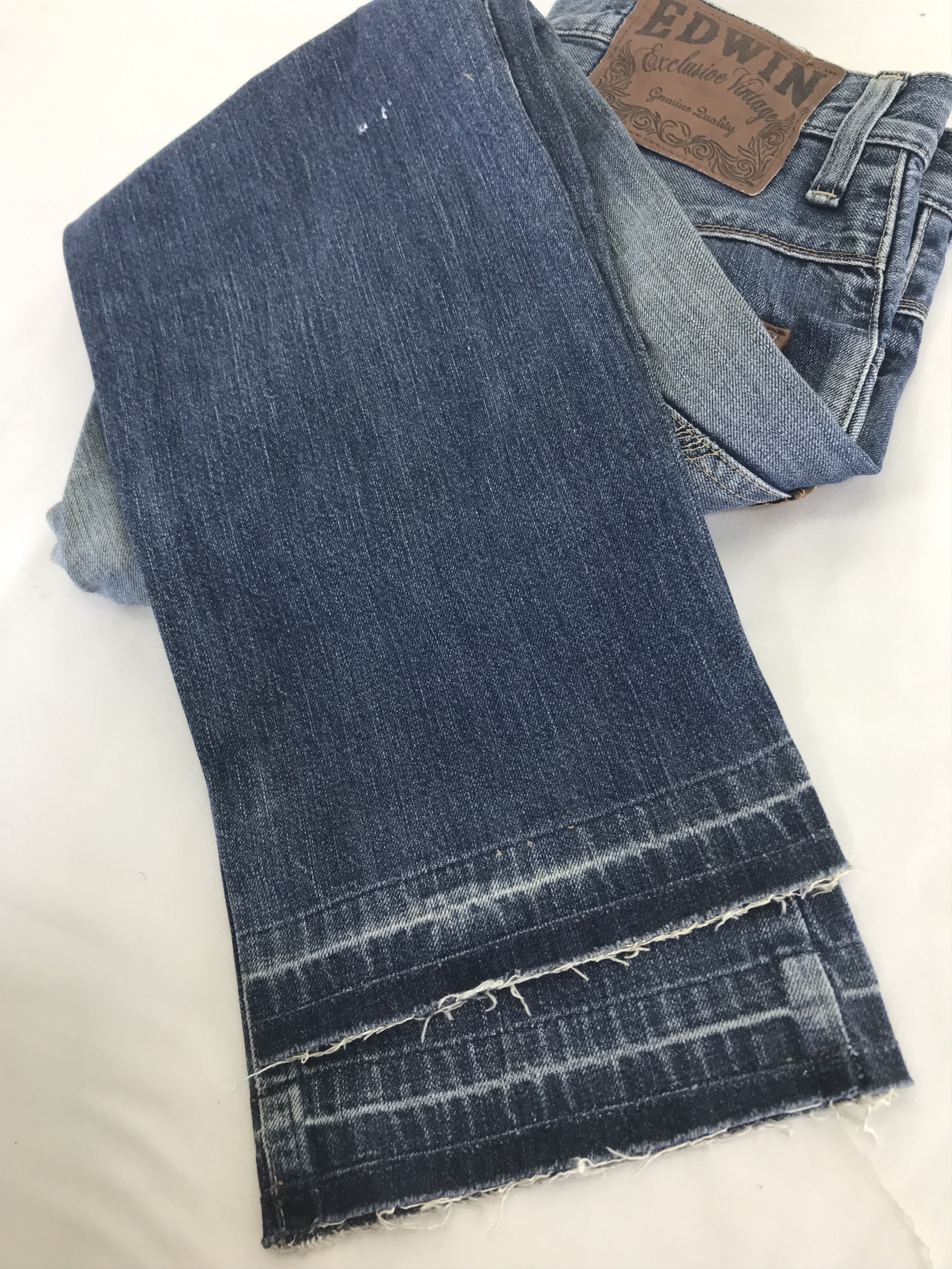 Edwin Vintage Edwin 403 XVS Blue Washed Jeans Size US 32 / EU 48 - 13 Thumbnail