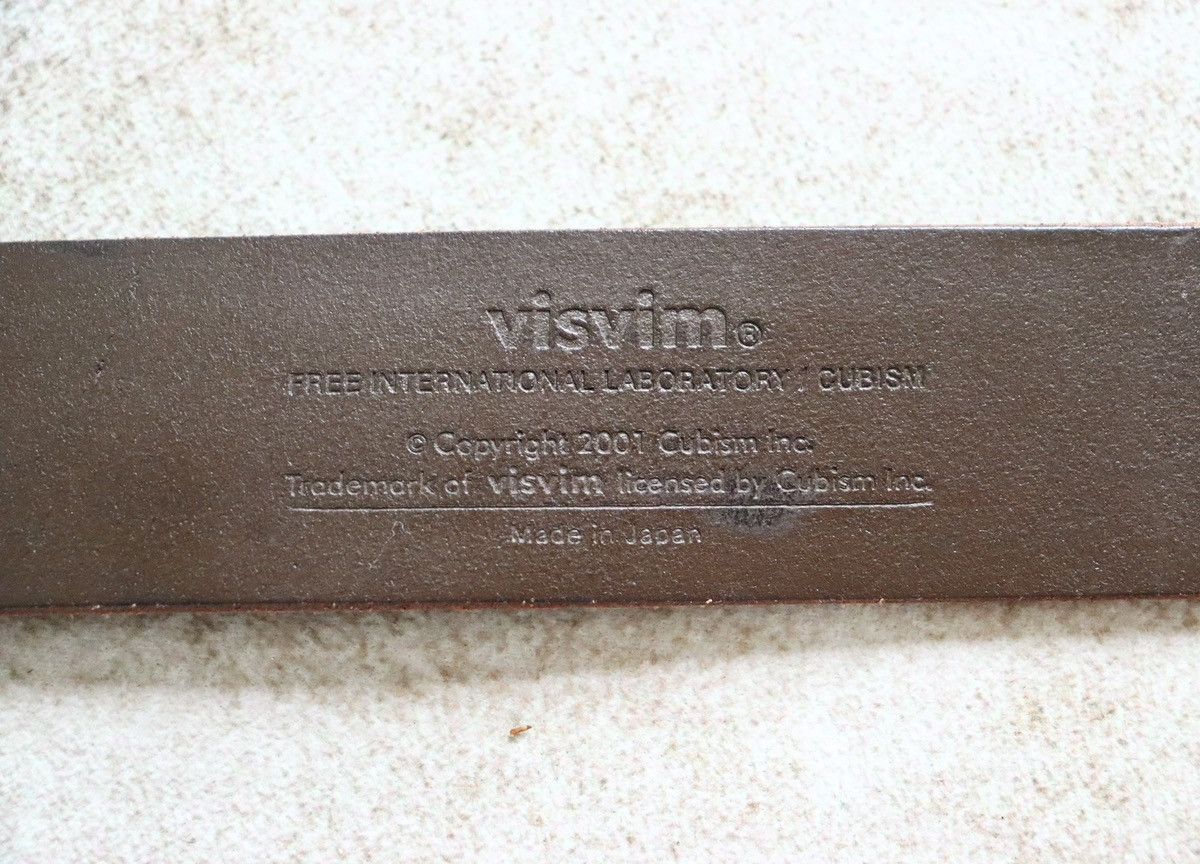 Visvim Visvim 23ss Plain Belt 40mm ，W34 Dk.brown Size ONE SIZE - 7 Thumbnail