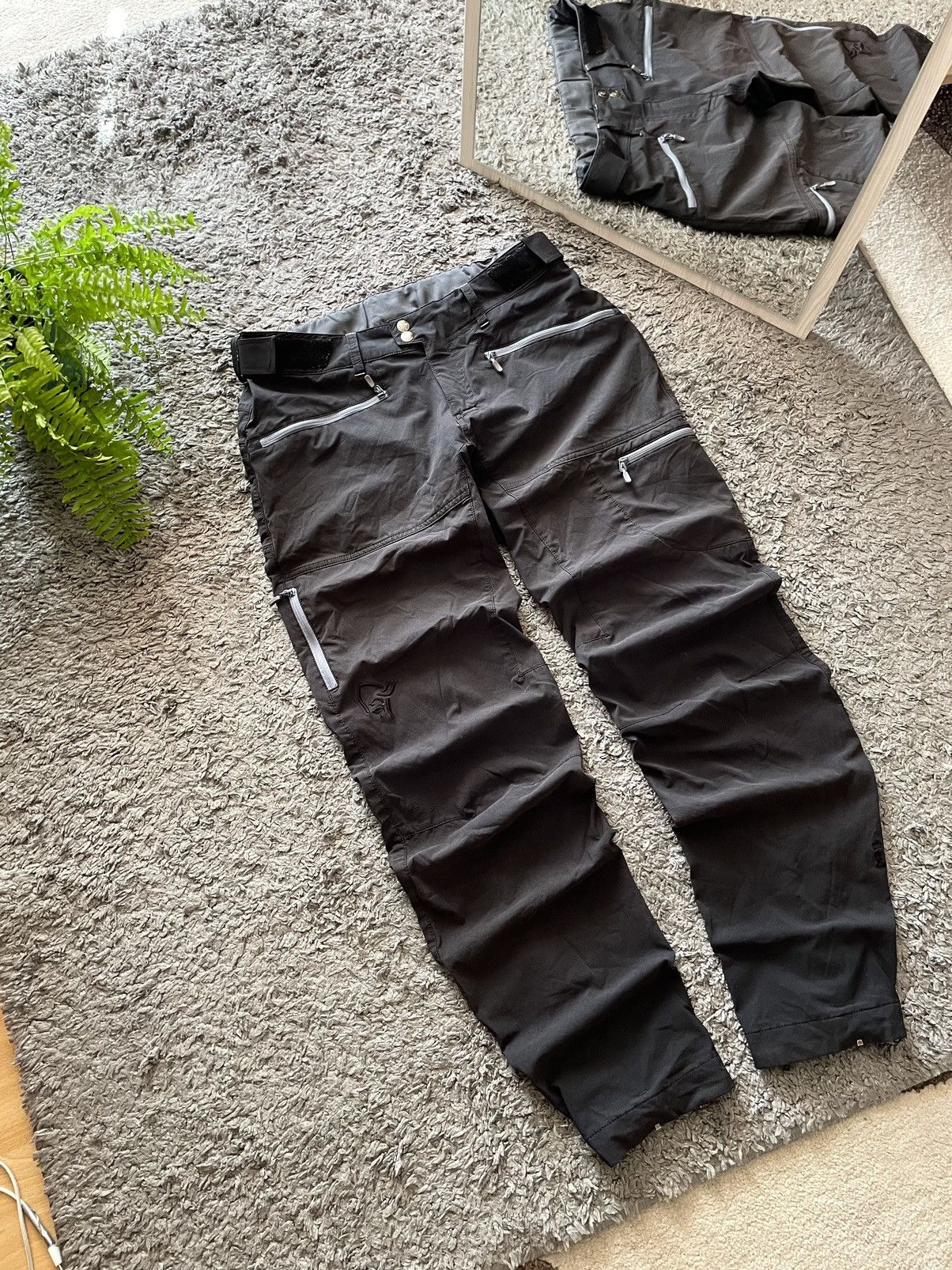 Norrona Pants Gorpcore Outdoor Streetwear Logo Rare