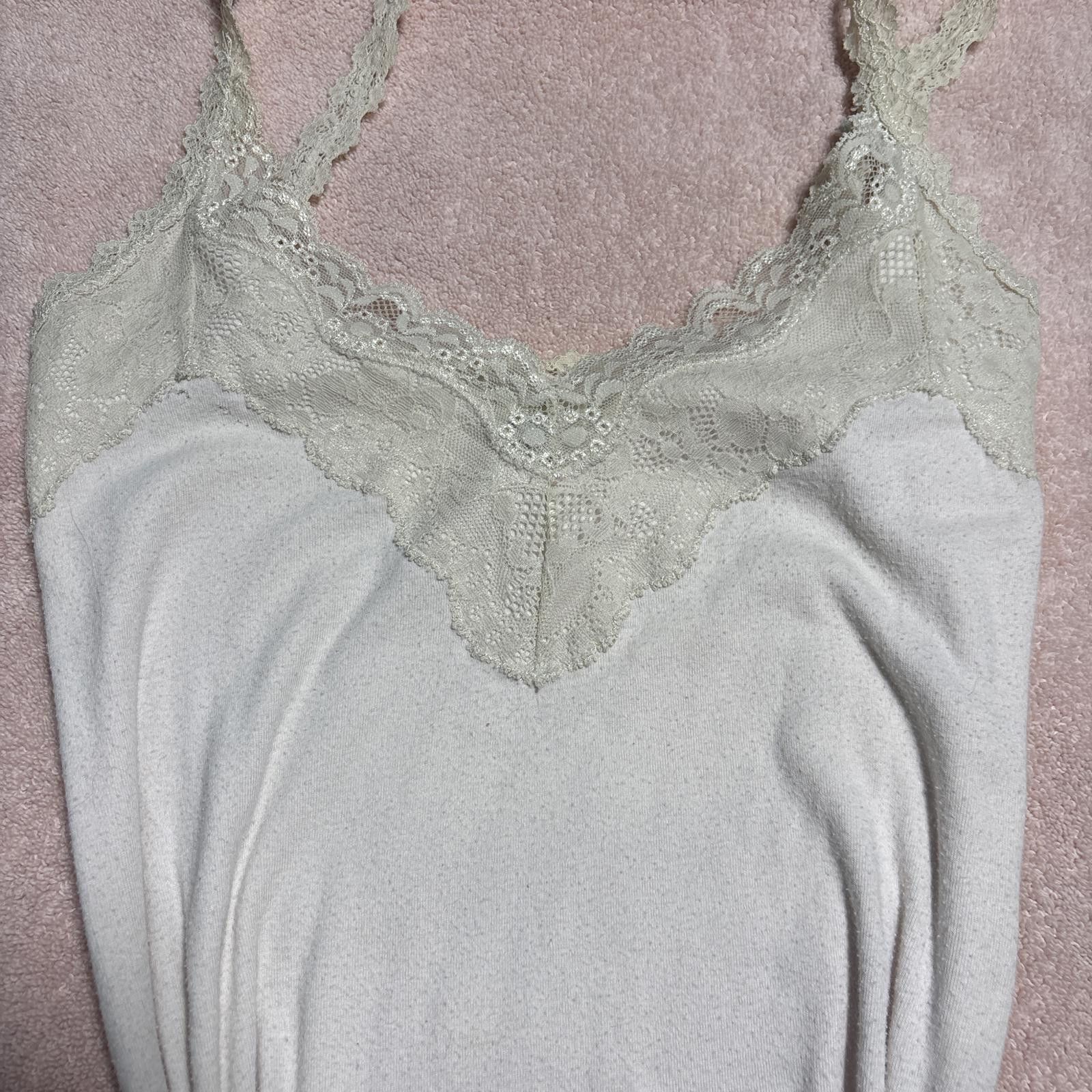 Abercrombie & Fitch vintage Abercrombie & fitch pink lace cami tank Size L / US 10 / IT 46 - 3 Thumbnail
