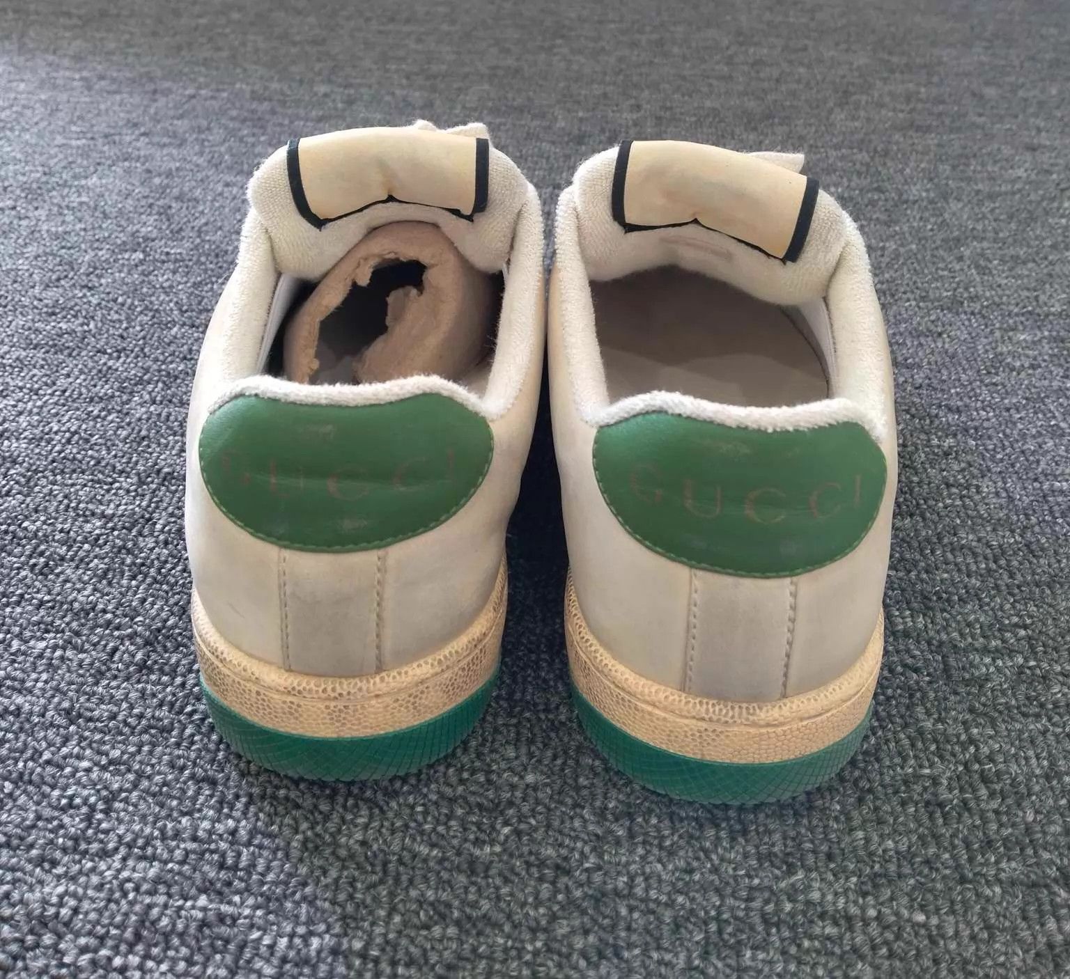 Gucci Gucci Distressed Sneakers 35.5 EU 9/10 Size US 5 / IT 35 - 5 Thumbnail