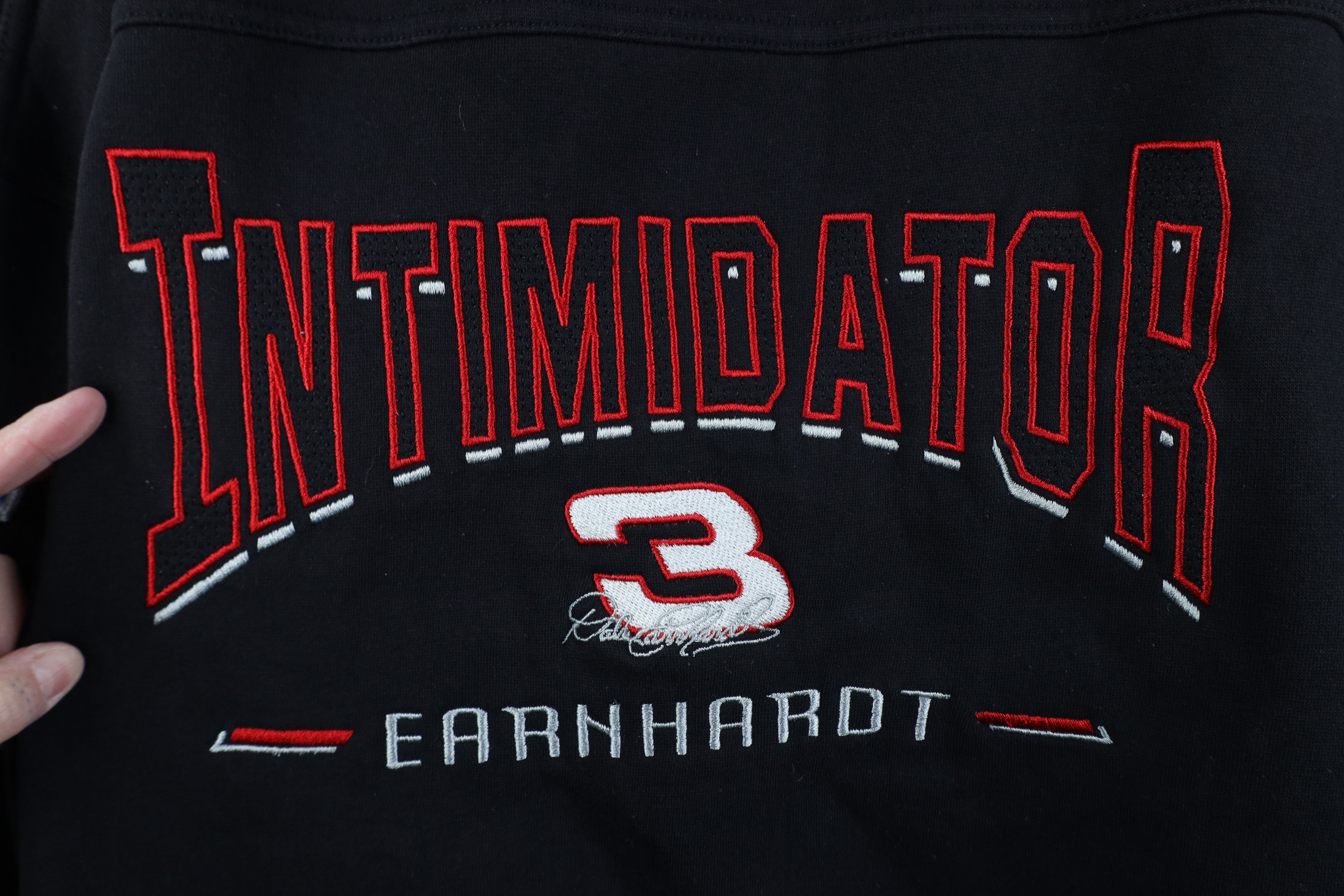 Vintage Vintage 90s NASCAR The Intimidator Racing Sweatshirt #3 Size US XXL / EU 58 / 5 - 4 Thumbnail