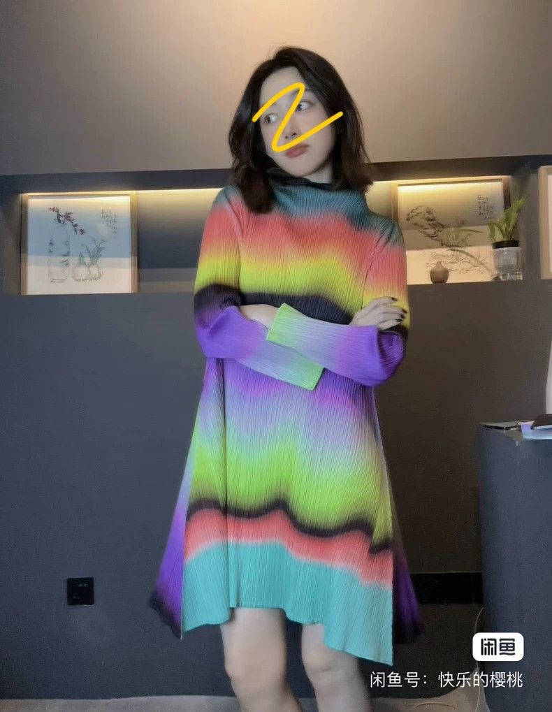 Issey Miyake Issey Miyake Aurora dress Size L / US 10 / IT 46 - 5 Thumbnail