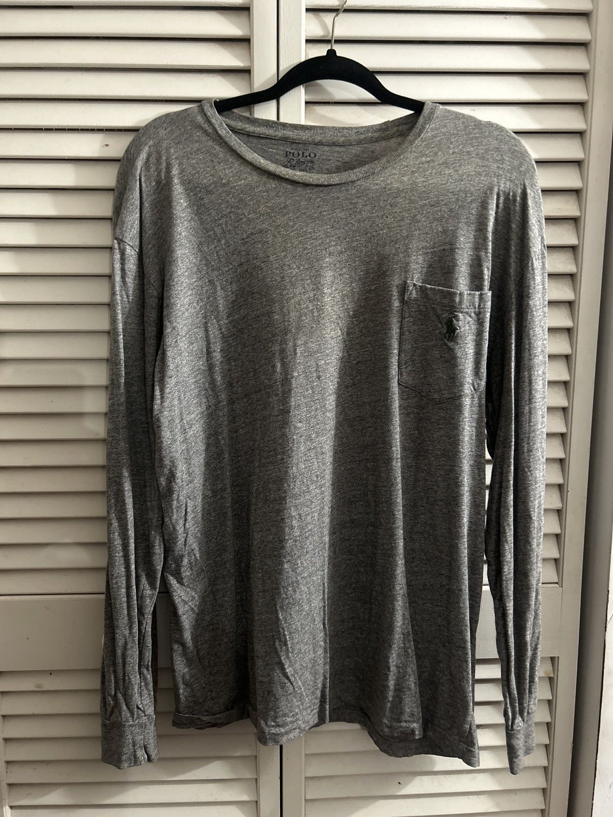 Polo Ralph Lauren Ralph Lauren Polo- long sleeve gray shirt Size US M / EU 48-50 / 2 - 1 Thumbnail