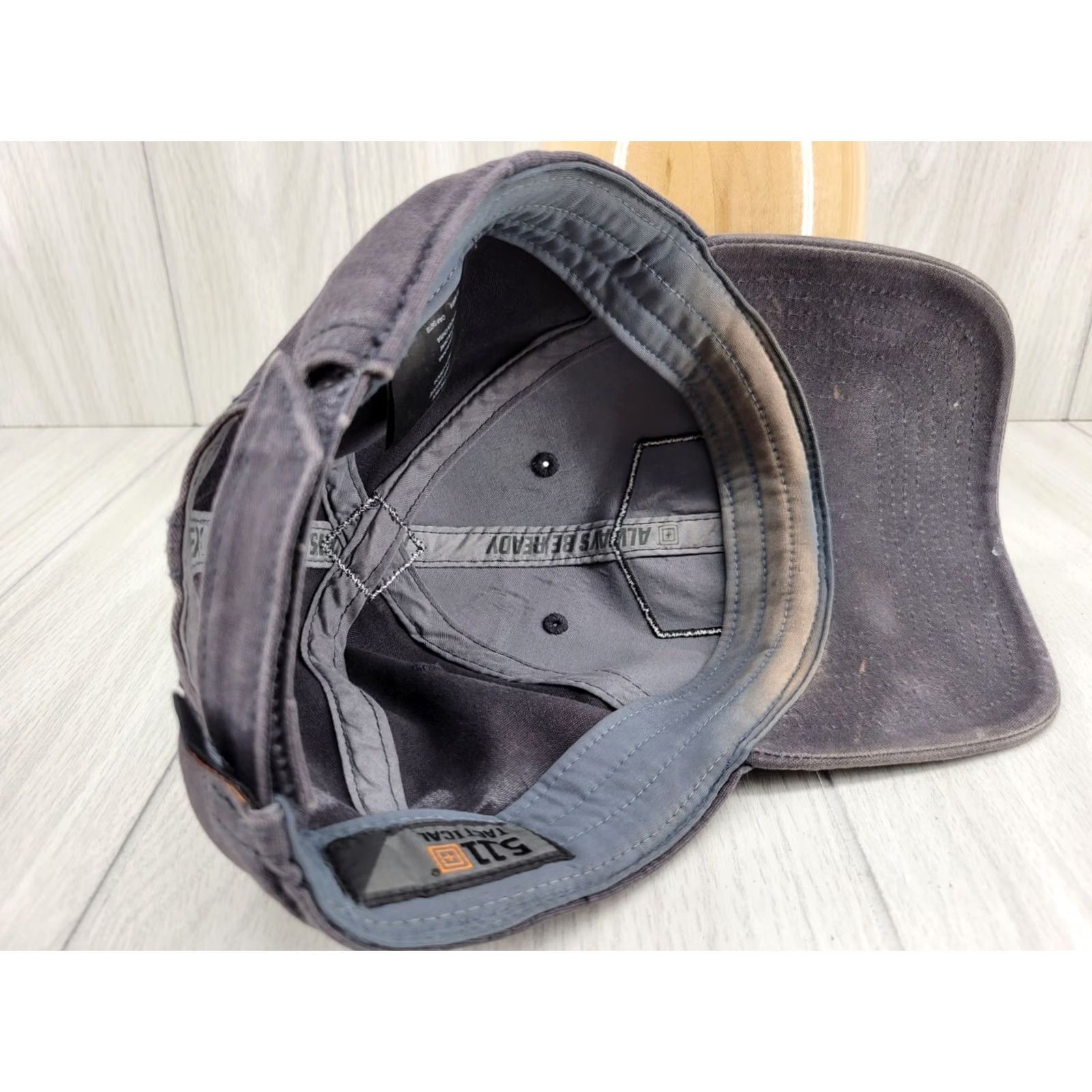 Vintage 5.11 Tactical Always Be Ready Hat Cap Mens One Size Gray Distressed Baseball Cap Size ONE SIZE - 7 Thumbnail