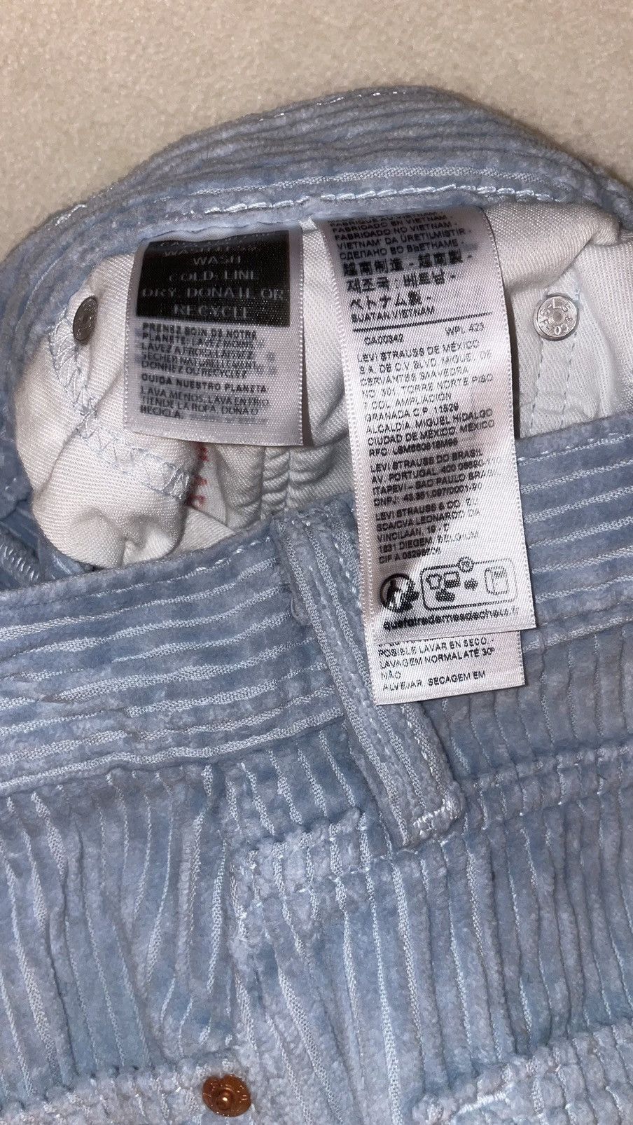 Levi's Levi’s 512 Large Corduroy Pants Size US 30 / EU 46 - 5 Thumbnail