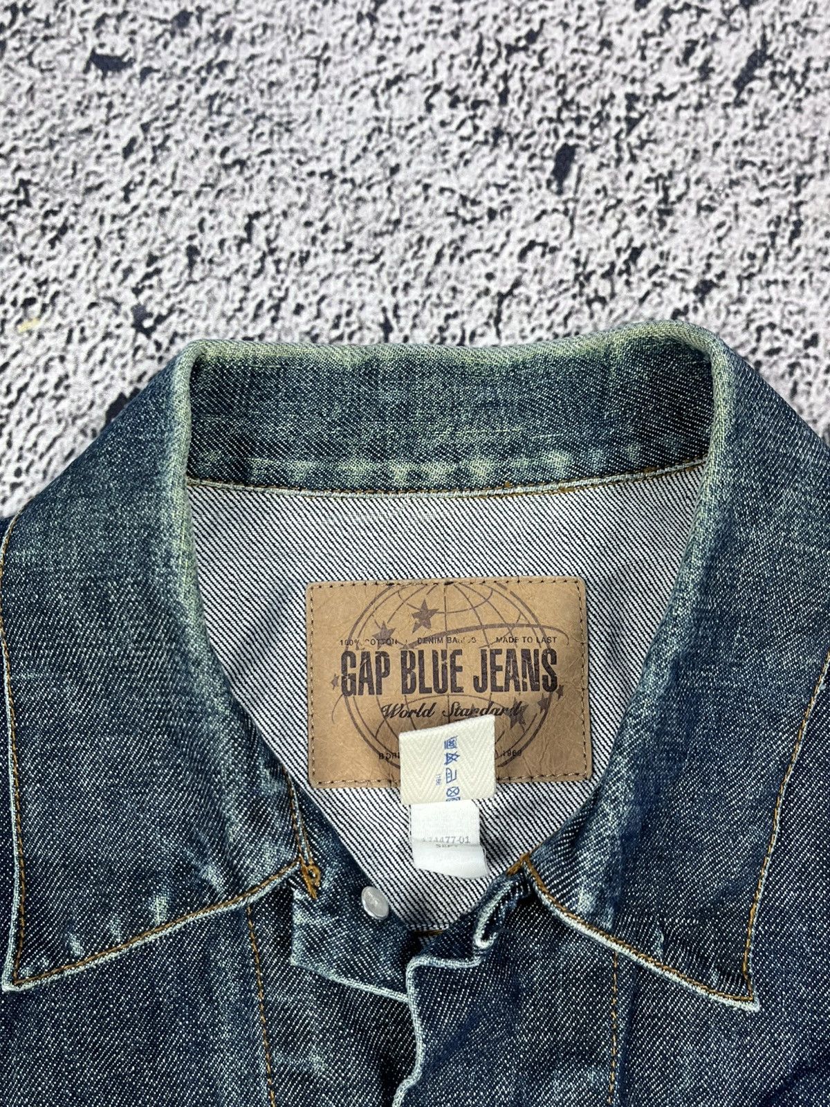 Gap Vintage Gap Archive Rare Denim Jacket Y2K Jeans Size US M / EU 48-50 / 2 - 8 Thumbnail