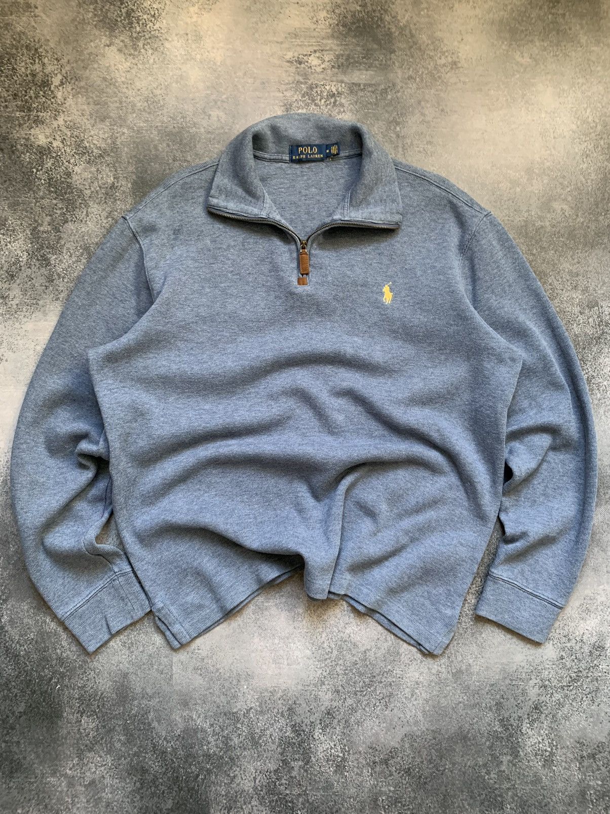 Polo Ralph Lauren × Vintage RALPH LAUREN COTTON 1/4 ZIP