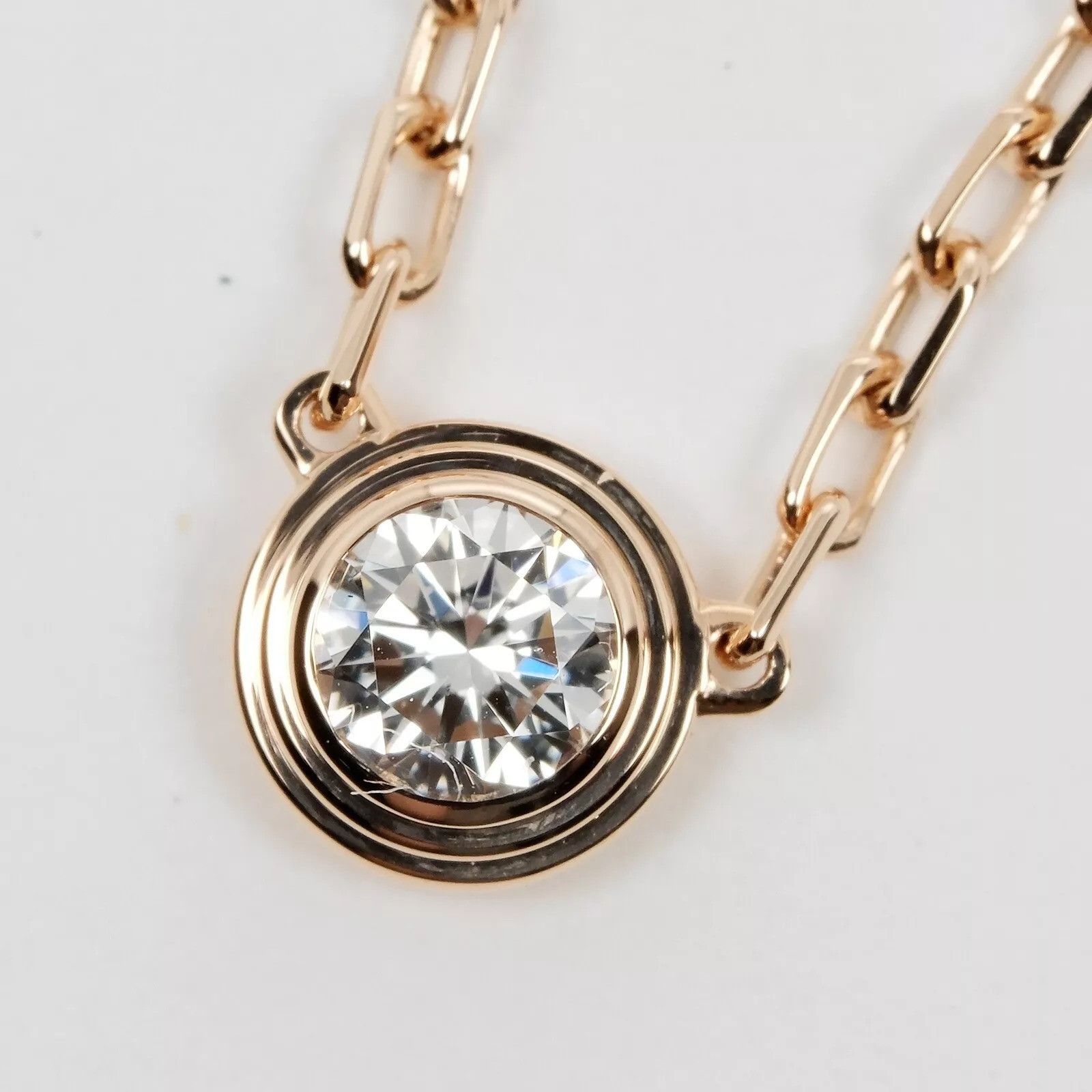 Cartier CARTIER D'Amour Diamant Léger Necklace Small Size ONE SIZE - 5 Thumbnail