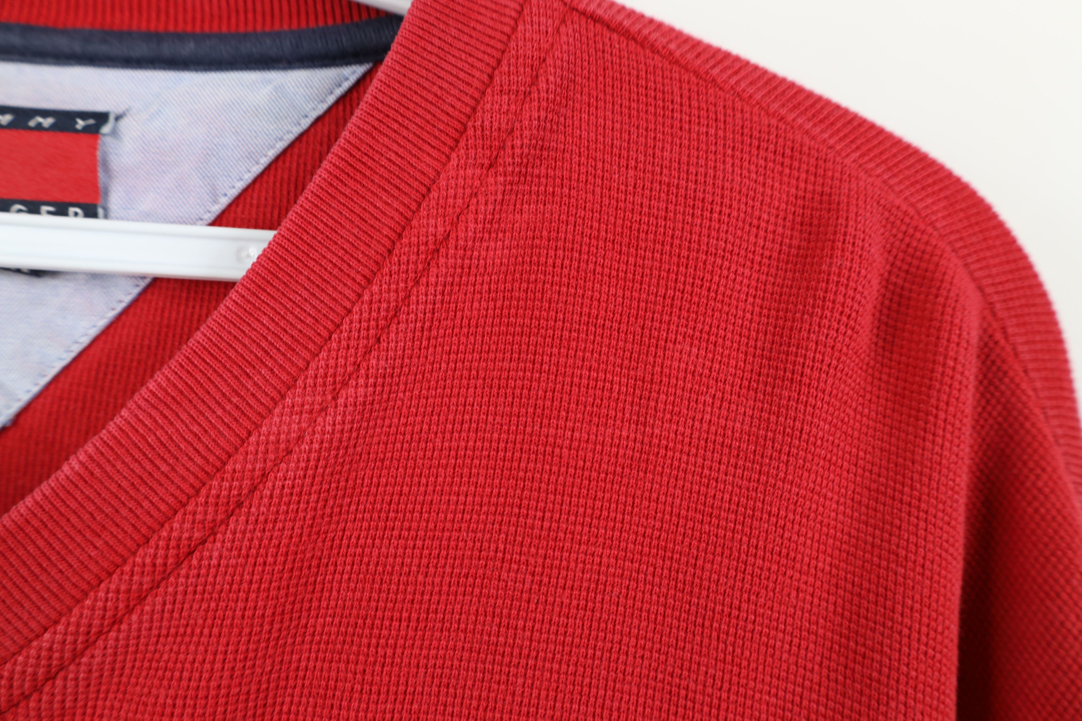 Tommy Hilfiger Vintage 90s Tommy Hilfiger Thermal Knit Long Sleeve T-Shirt Size US M / EU 48-50 / 2 - 6 Thumbnail