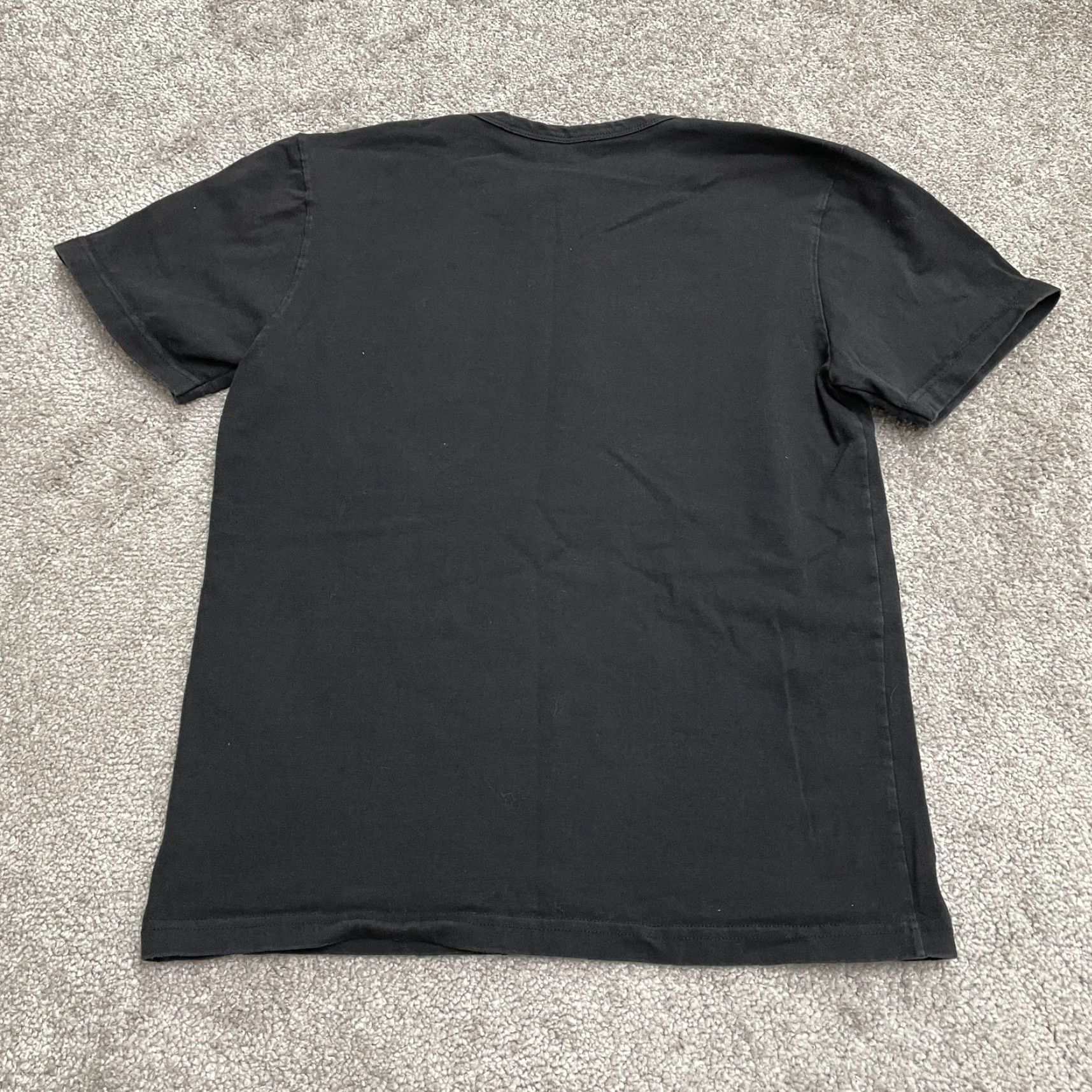 Forever 21 FOREVER 21 Request Graphic T-Shirt Womens Small Black Crew Neck Short Sleeve Tee Top Size S / US 4 / IT 40 - 2 Thumbnail