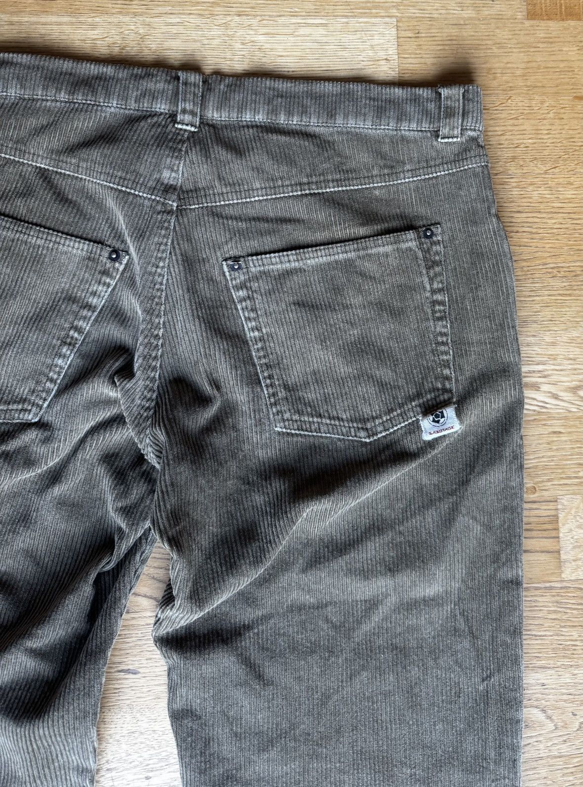 Walter Van Beirendonck NOS early 1990’s Sabotage Hand Painted Corduroy Pants Size US 33 - 18 Thumbnail